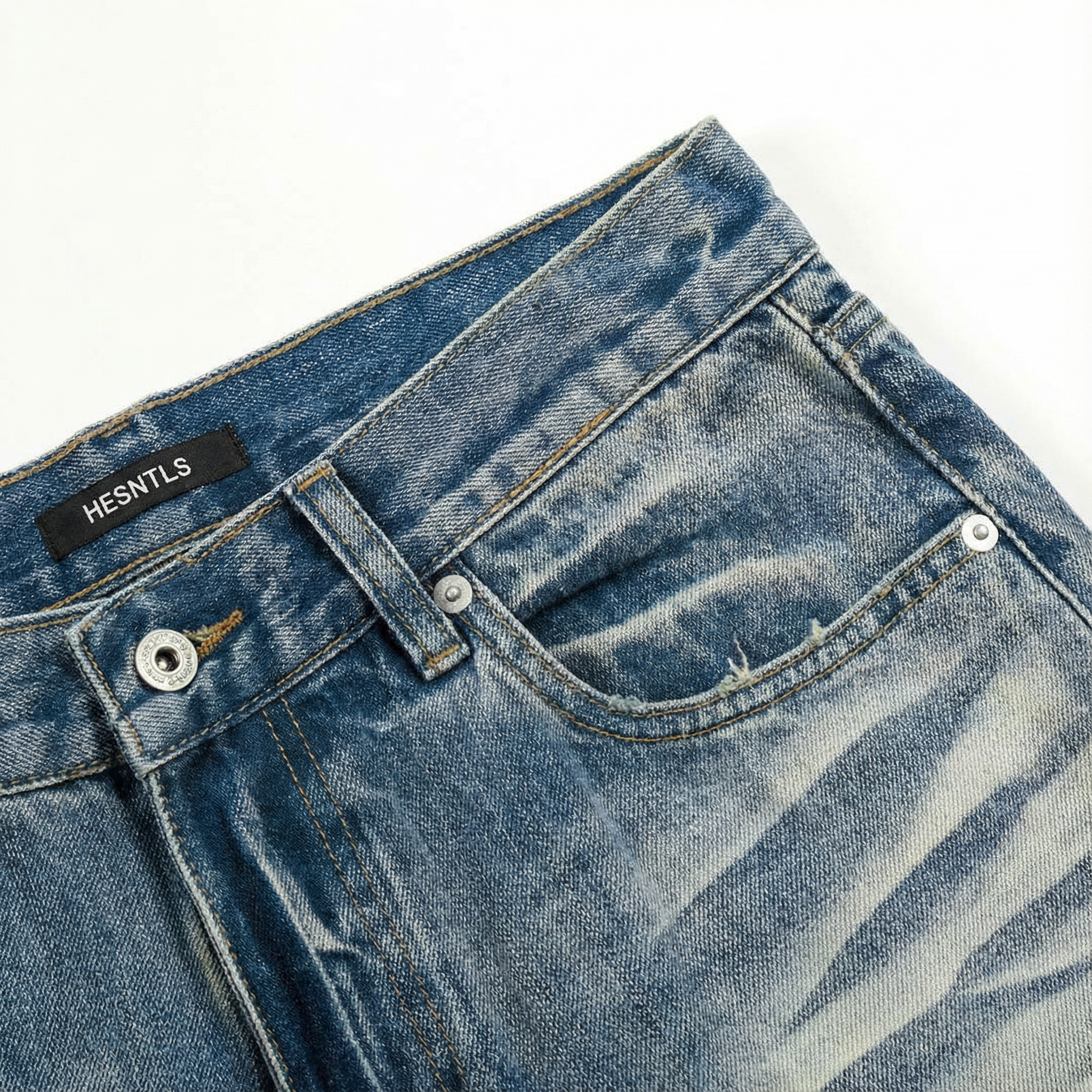 Straight Denim | Ice Blue