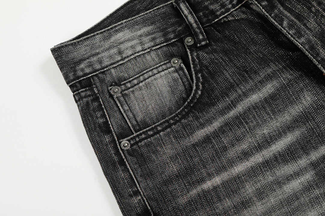 Straight Denim | Onyx Black