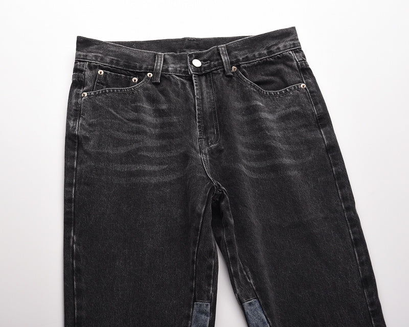 Flare Denim - Washed Black