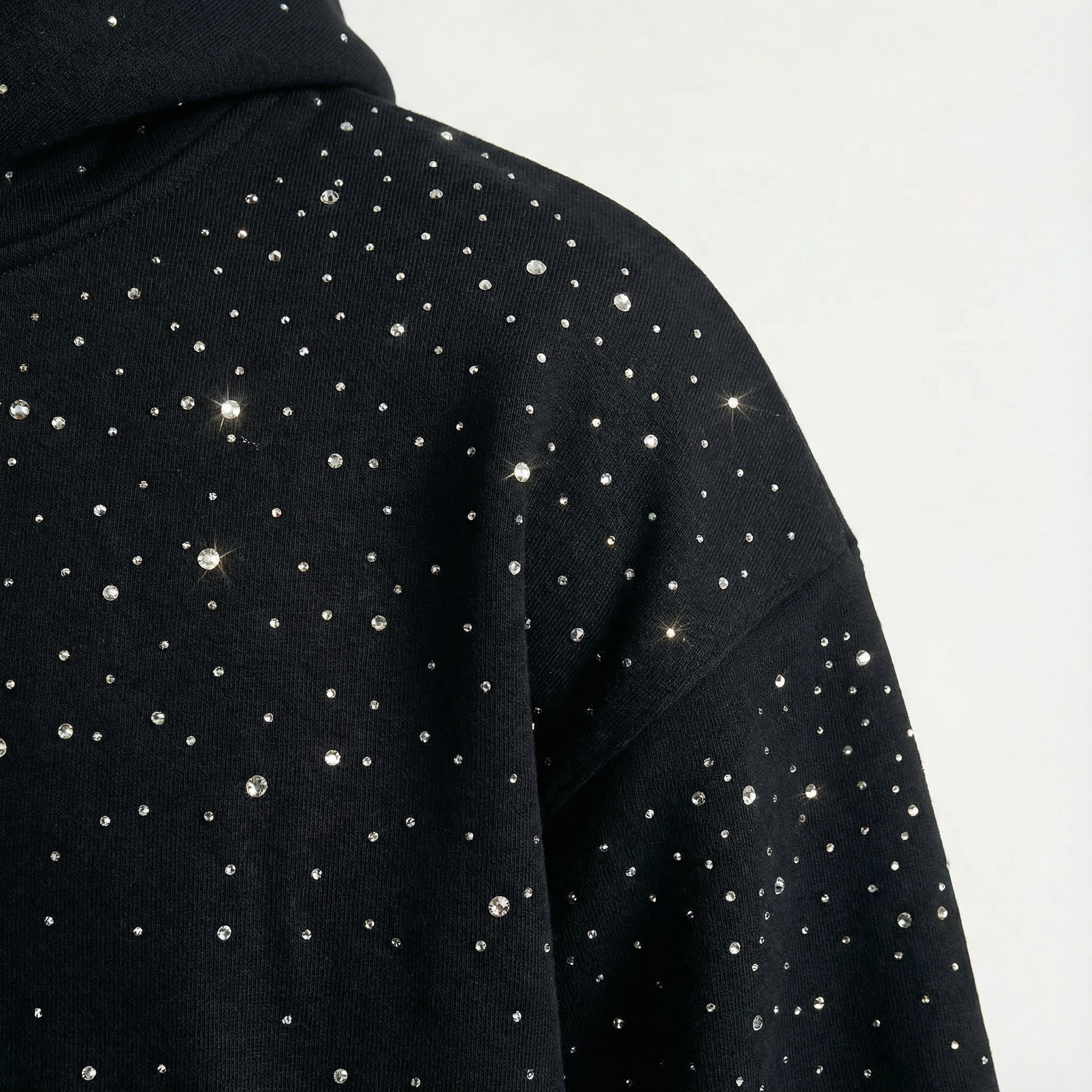 VVS Rhinestone | Sweatshirt Black