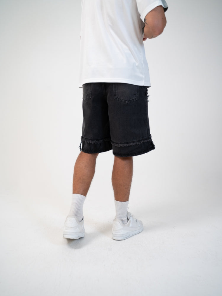 DCRB Distressed Street Denim Jorts