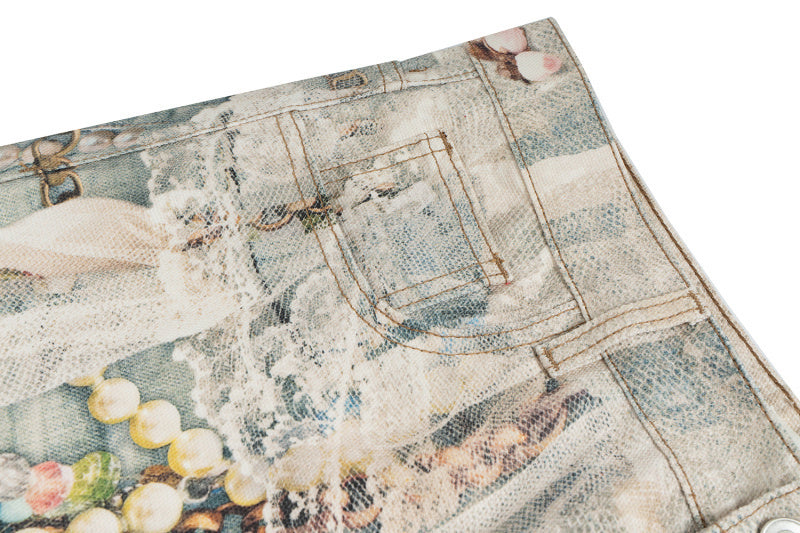 Straight Denim | Pearls