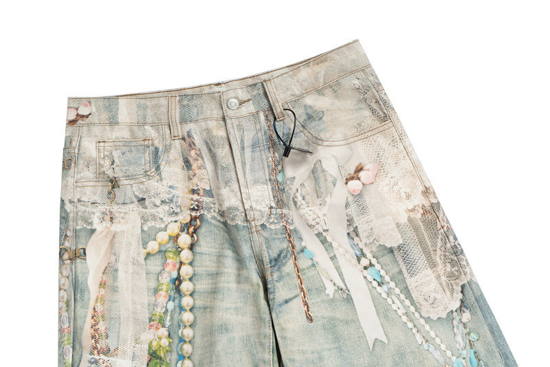 Straight Denim | Pearls