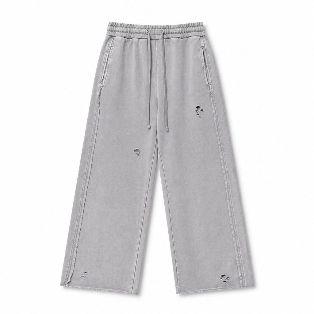 Distressed Basic Sweatpants