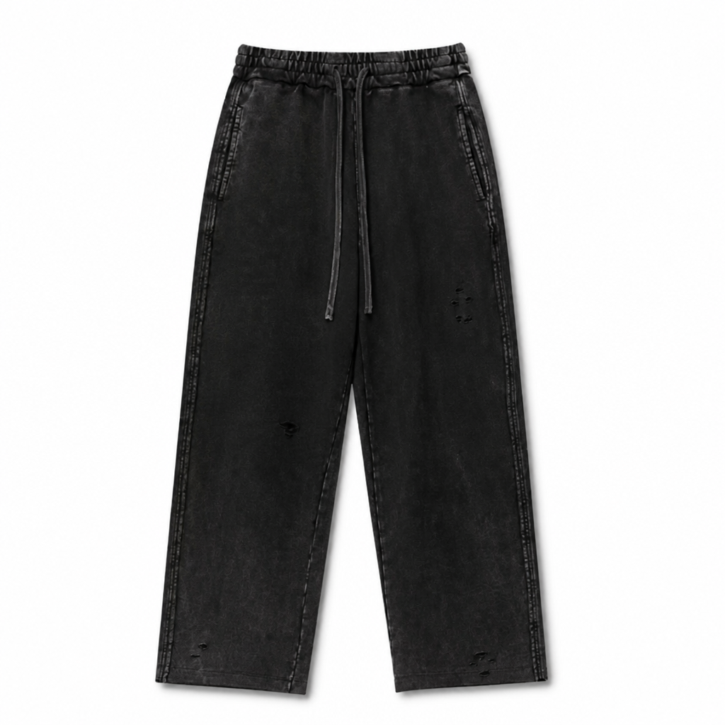 Distressed Basic Sweatpants