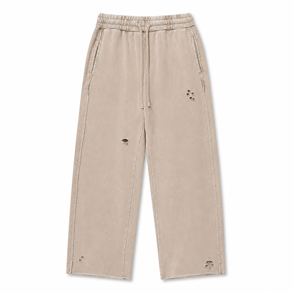 Distressed Basic Sweatpants