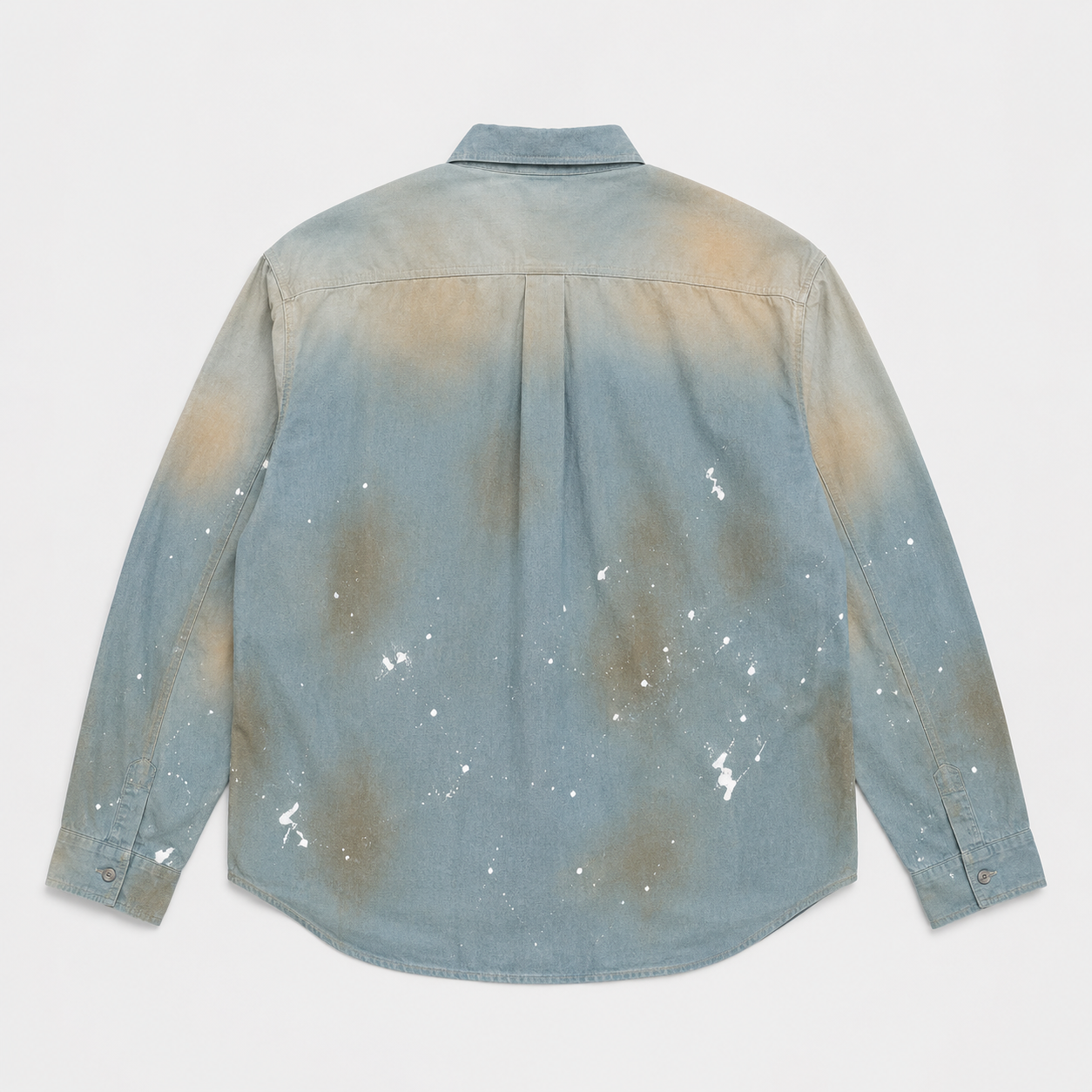Mud Washed Denim Shirt