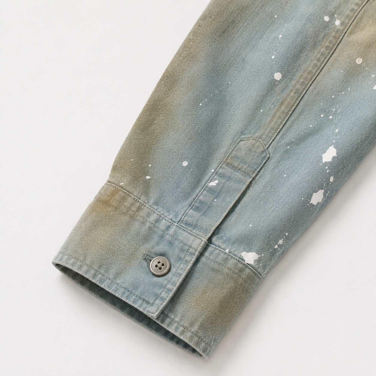 Mud Washed Denim Shirt