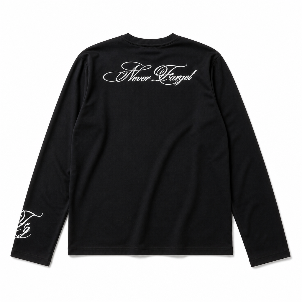 Script Waffle Longsleeve