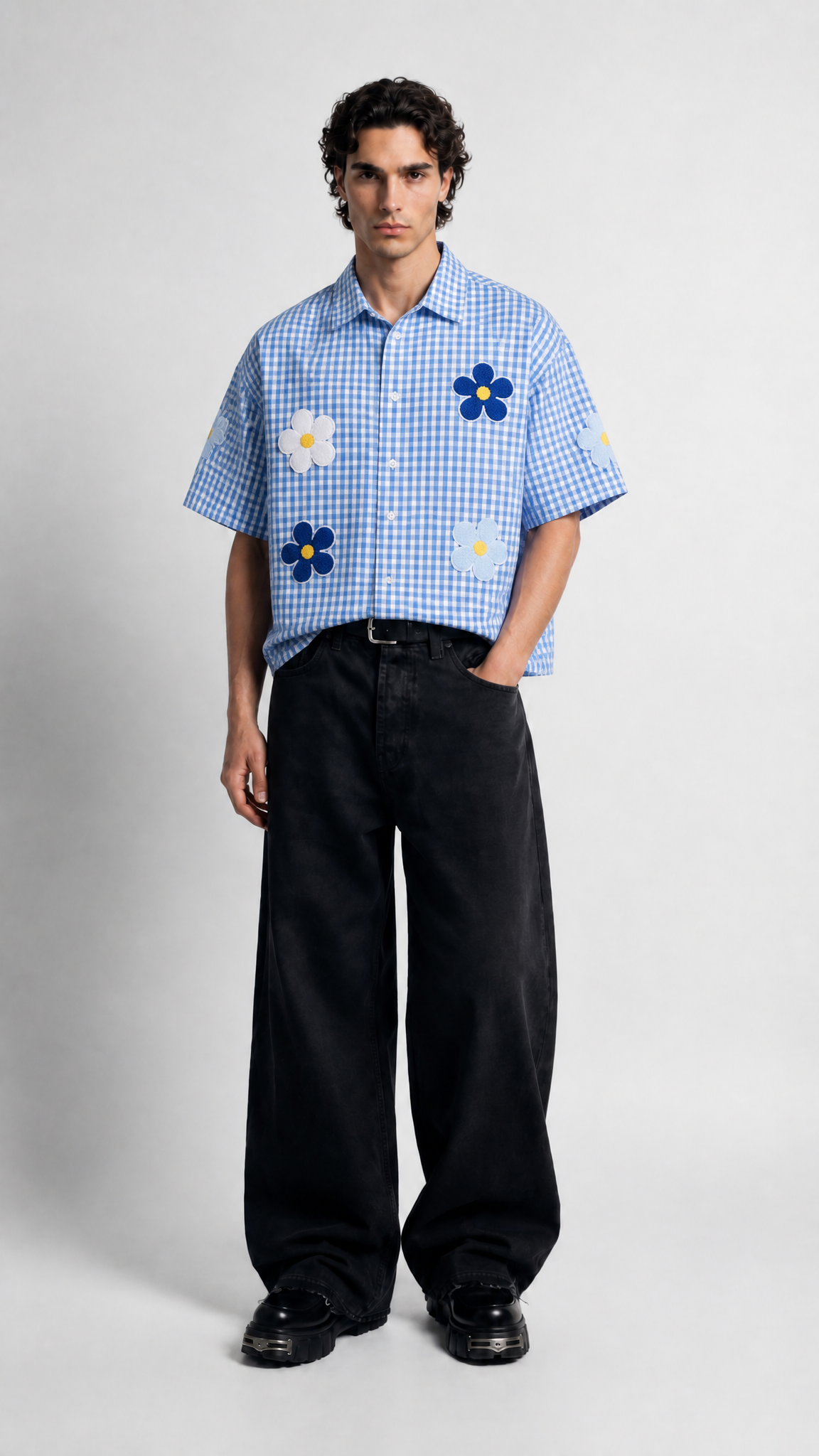 Blossom Check Shirt