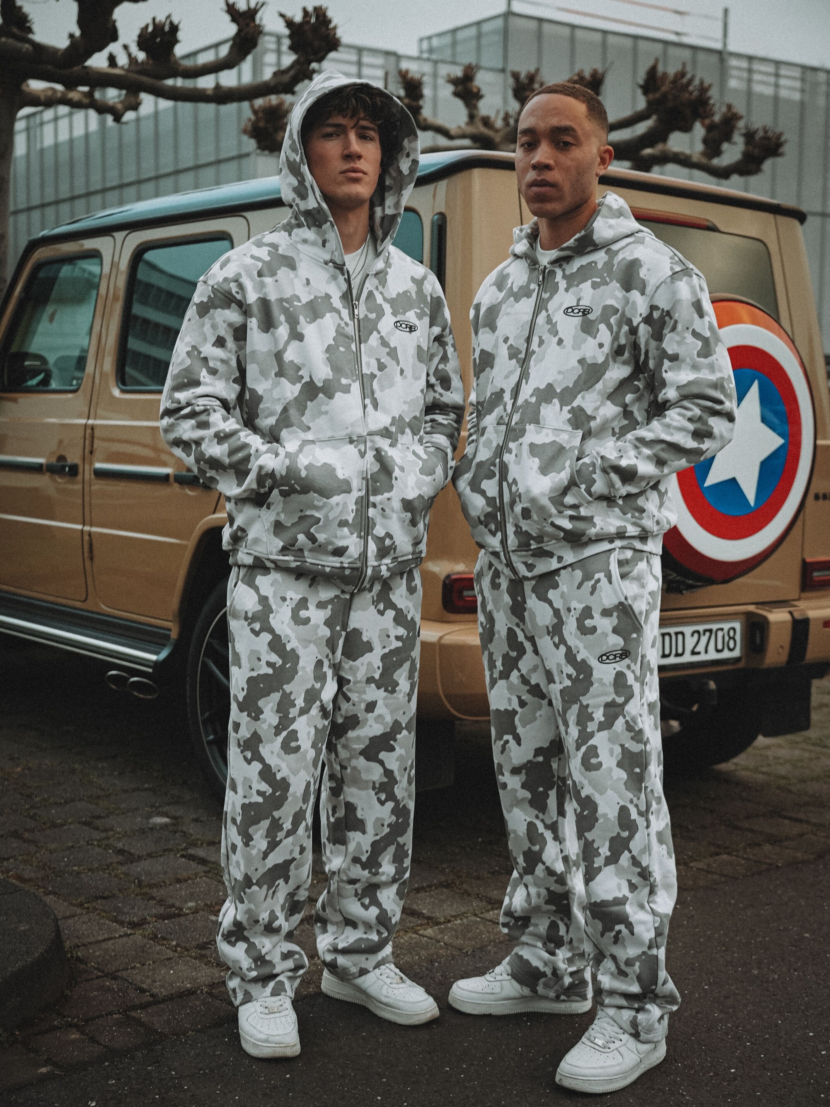 Camo Tracksuit Set