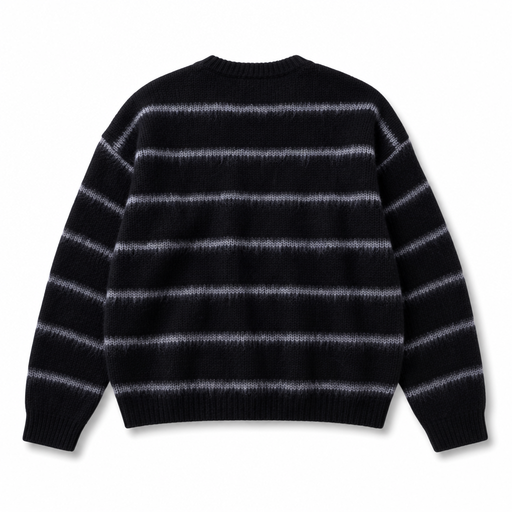 Shadow Stripe Knit Sweater