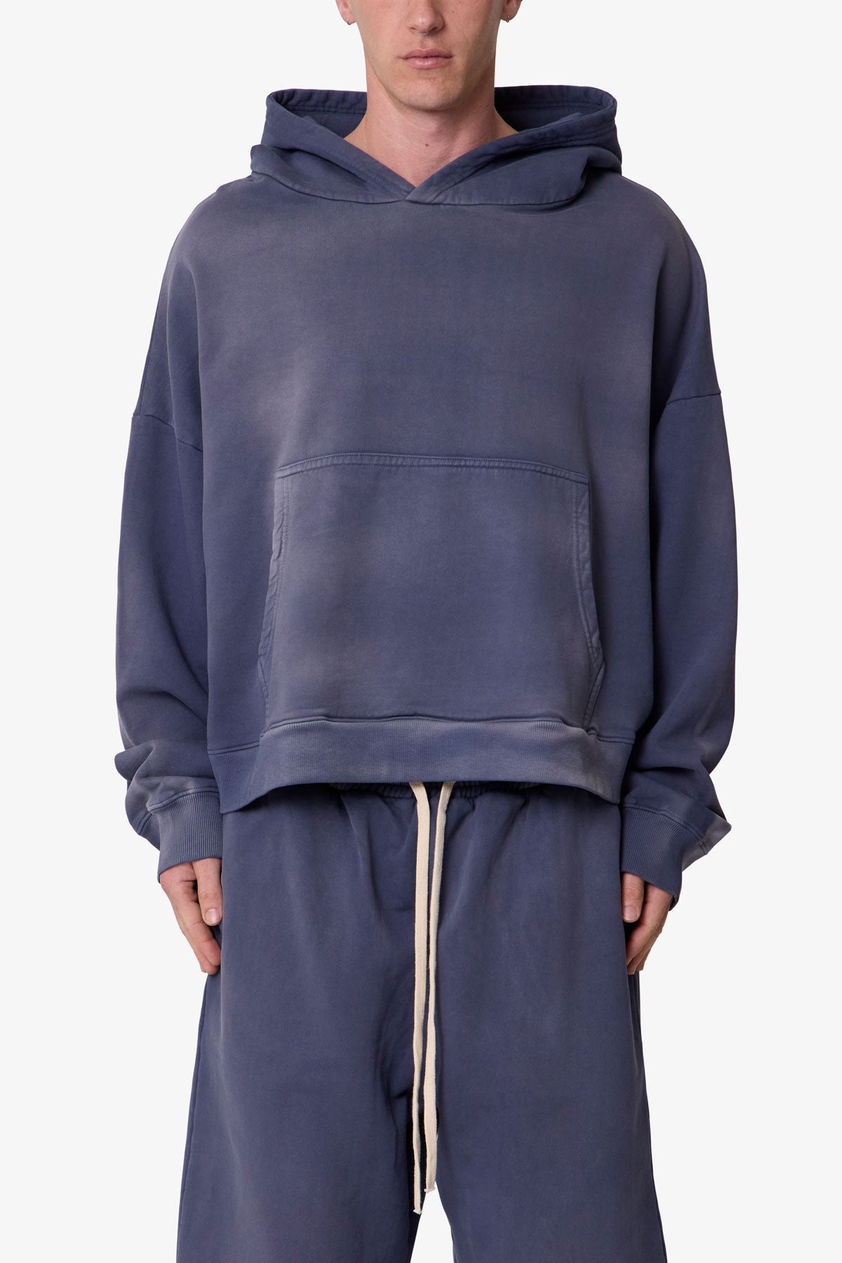 Gradient Pullover Hoodie - Washed Navy