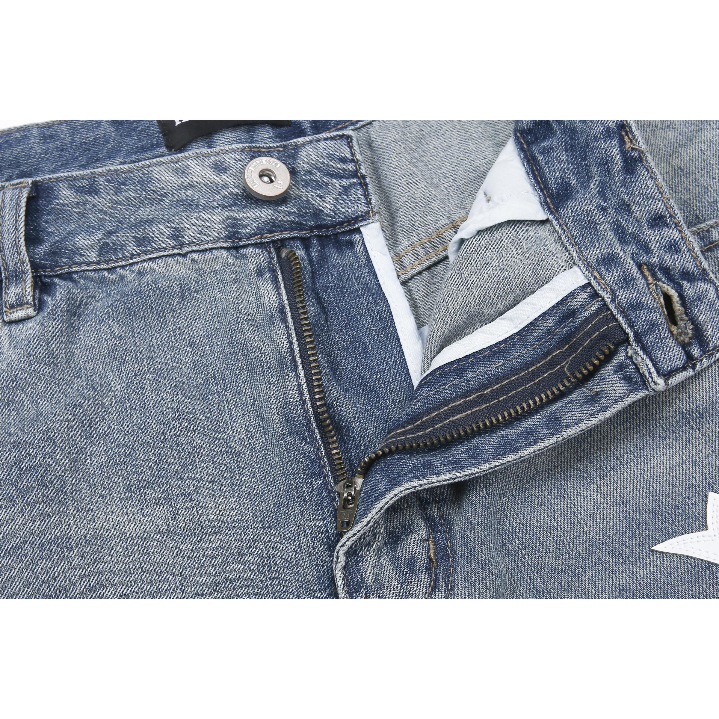 Baggy Fit | Medieval Cross Baby Blue