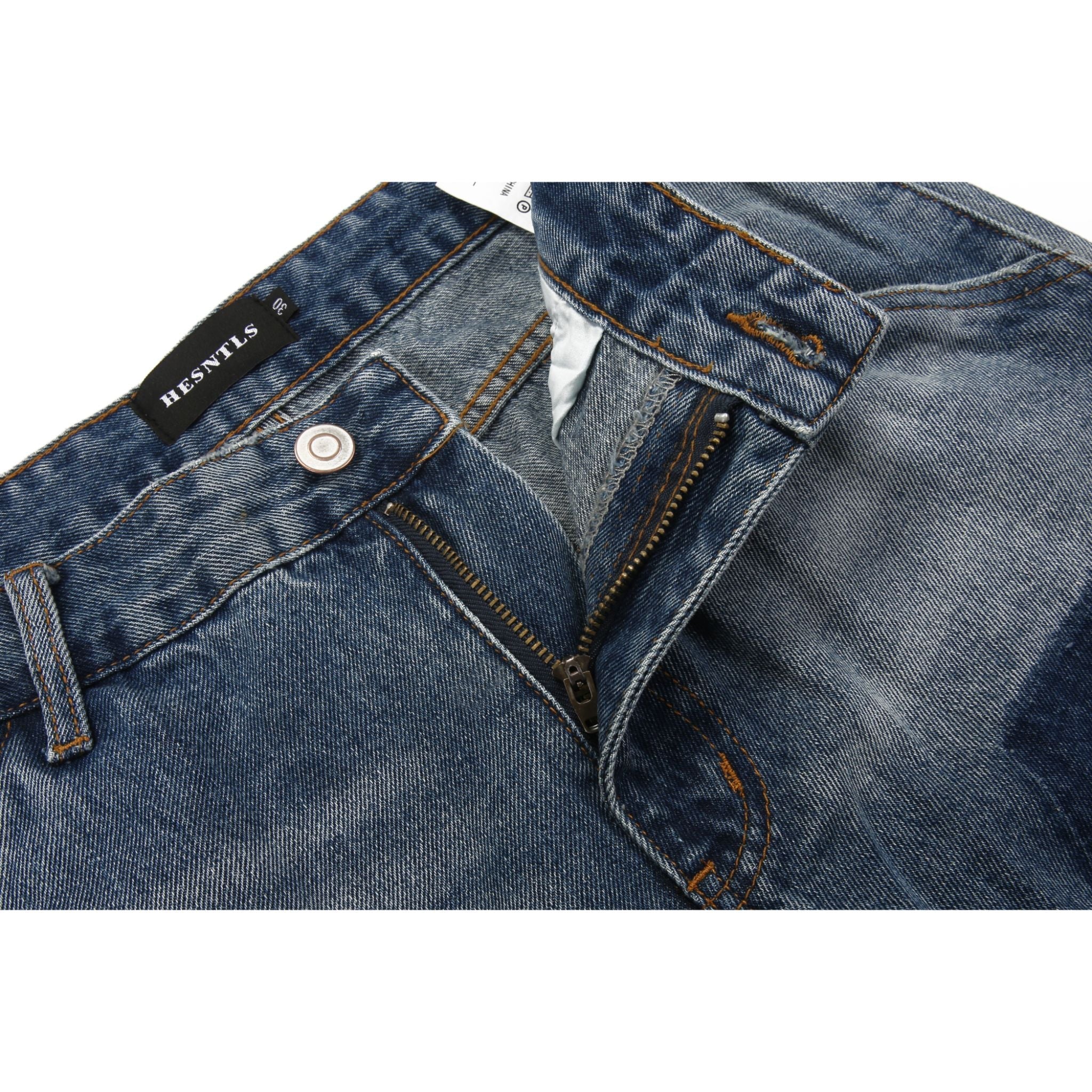 Flare Denim - Patch-work Indigo