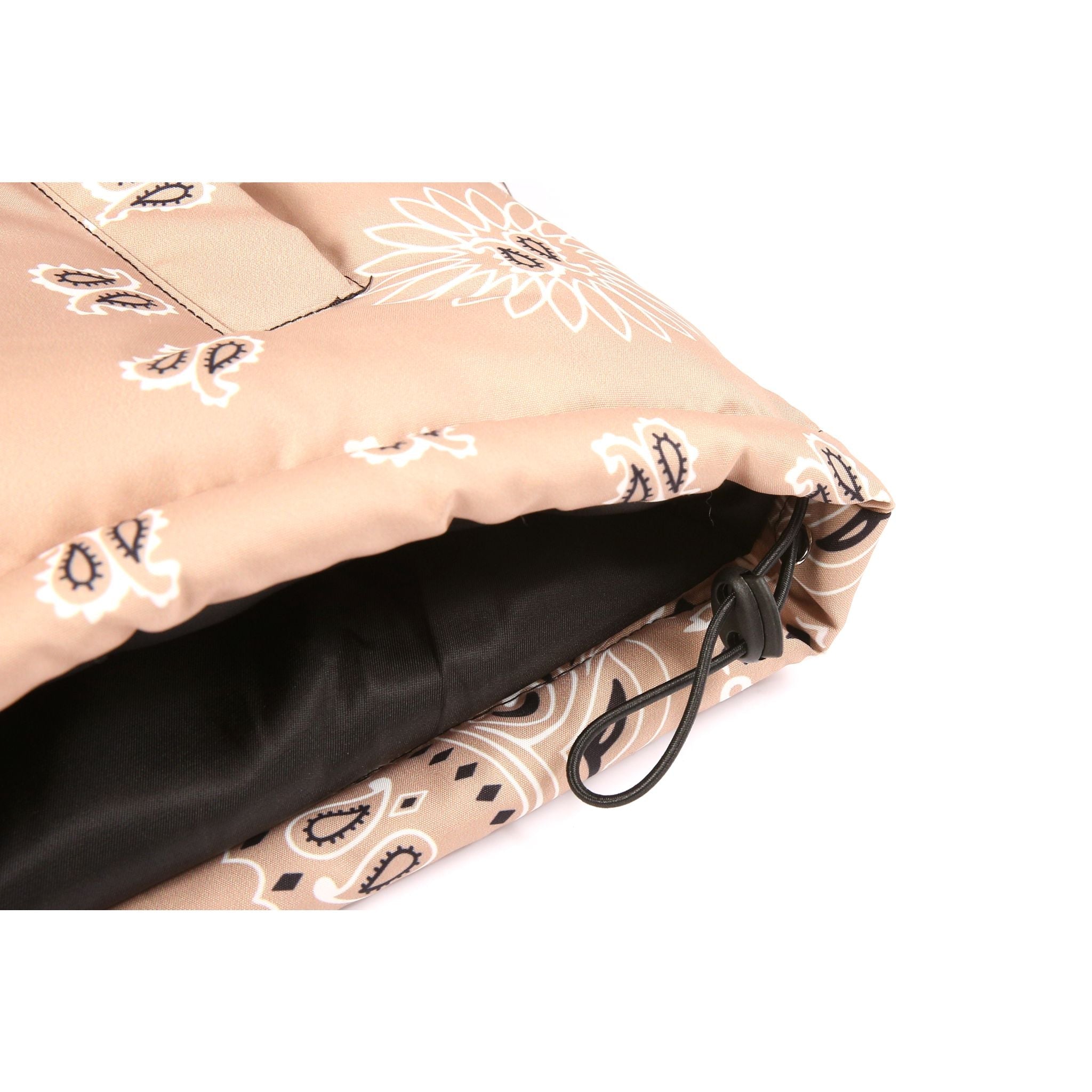 LE1 | Brown Paisley Puffer