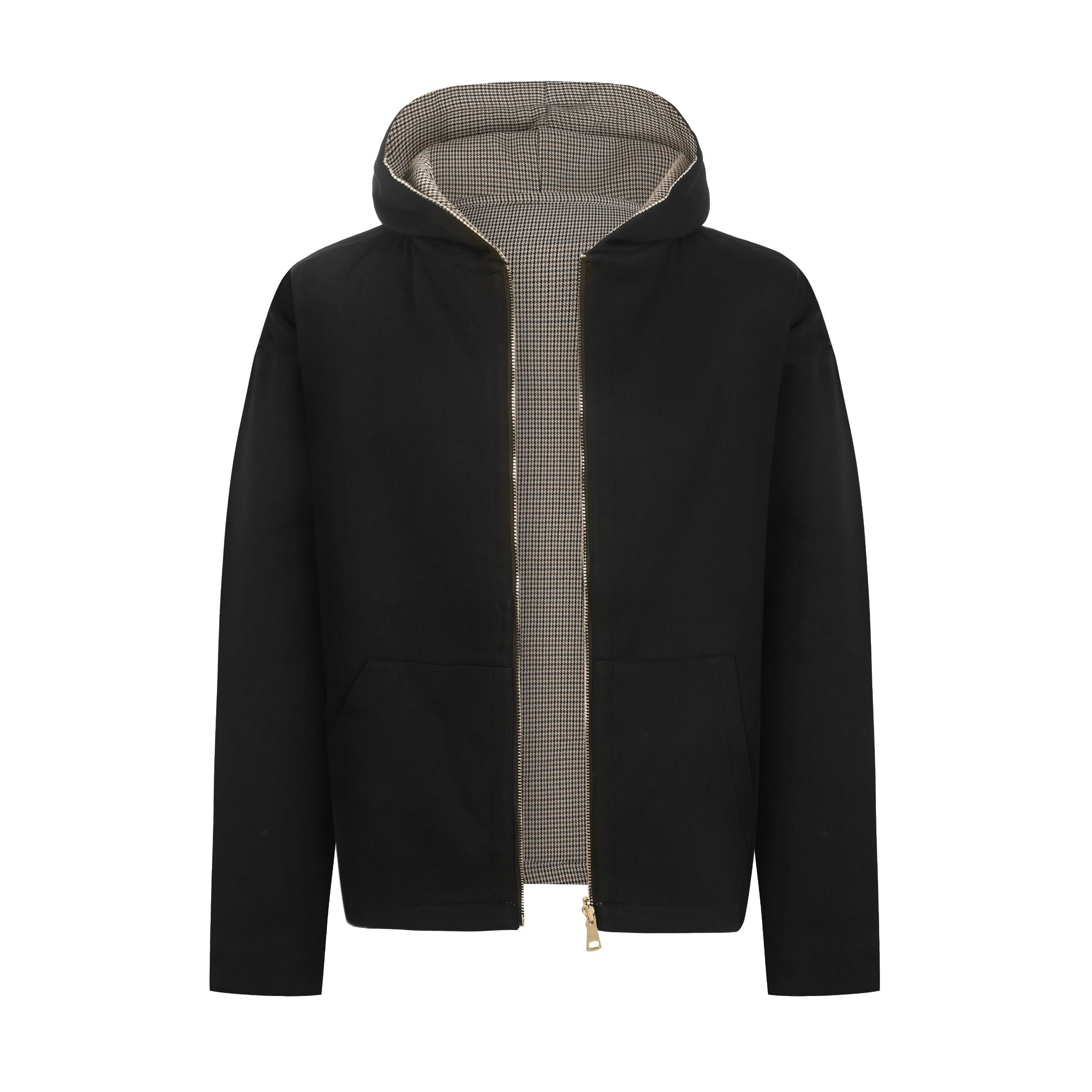 Reversible Houndstooth Jacket