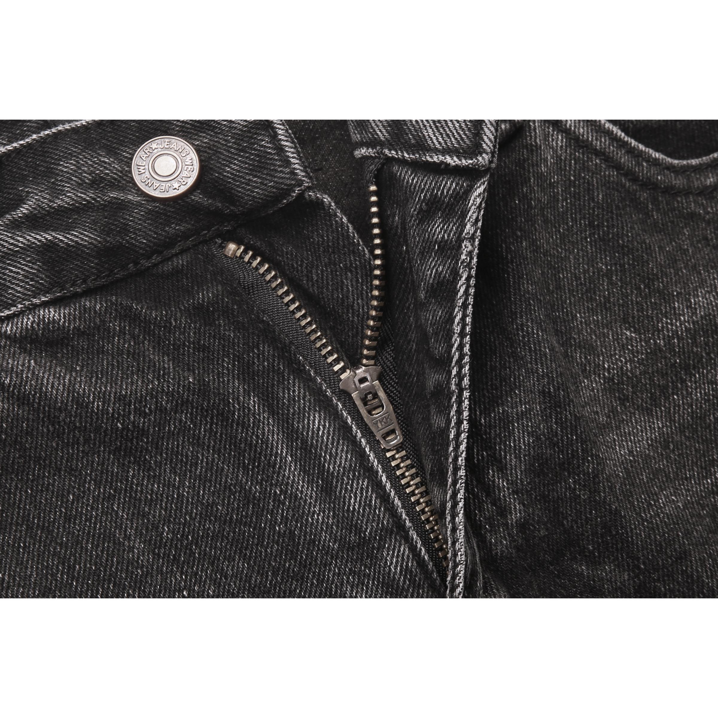 Flare Denim v2 | Washed Black