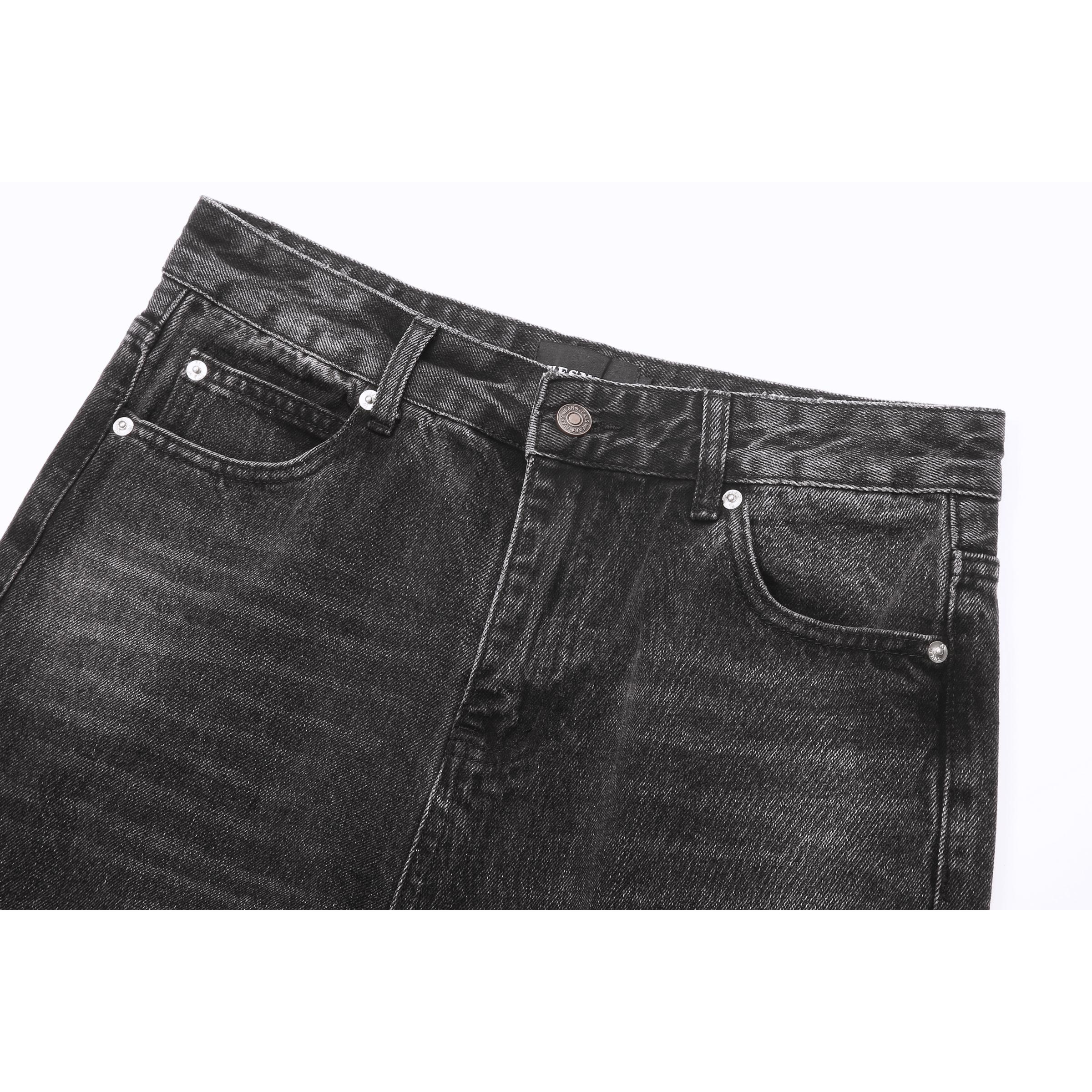Flare Denim v2 | Washed Black