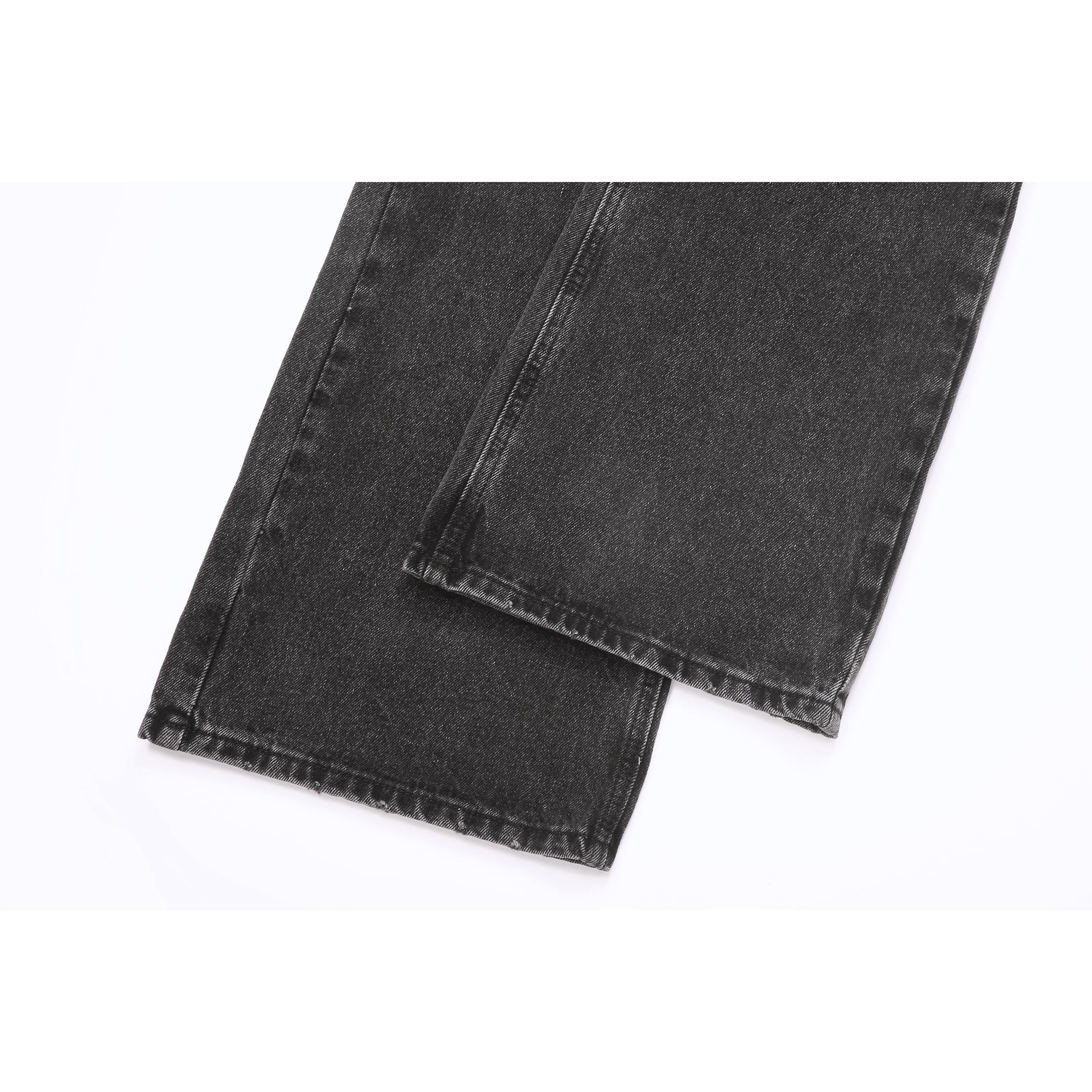 Flare Denim v2 | Washed Black