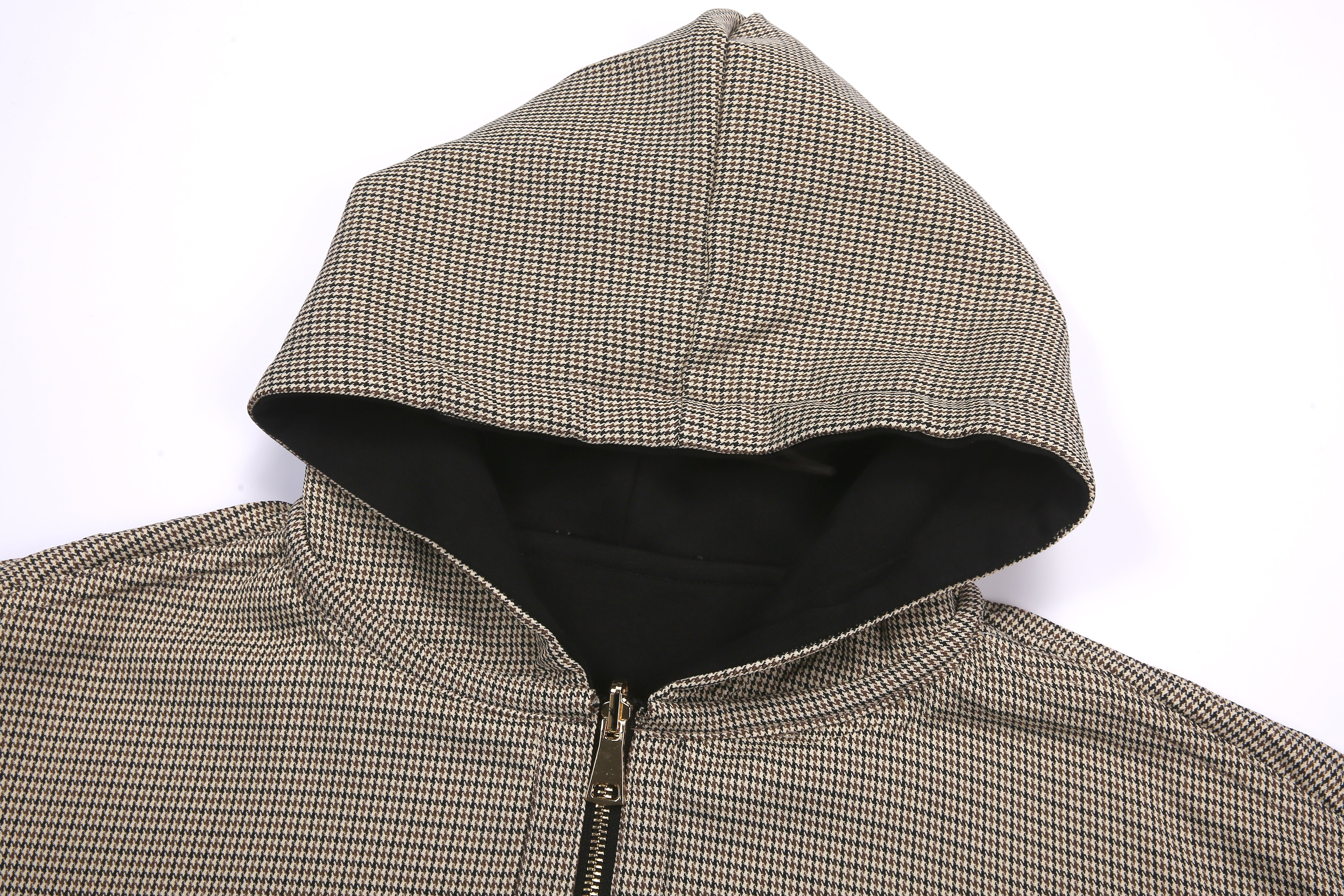 Reversible Houndstooth Jacket