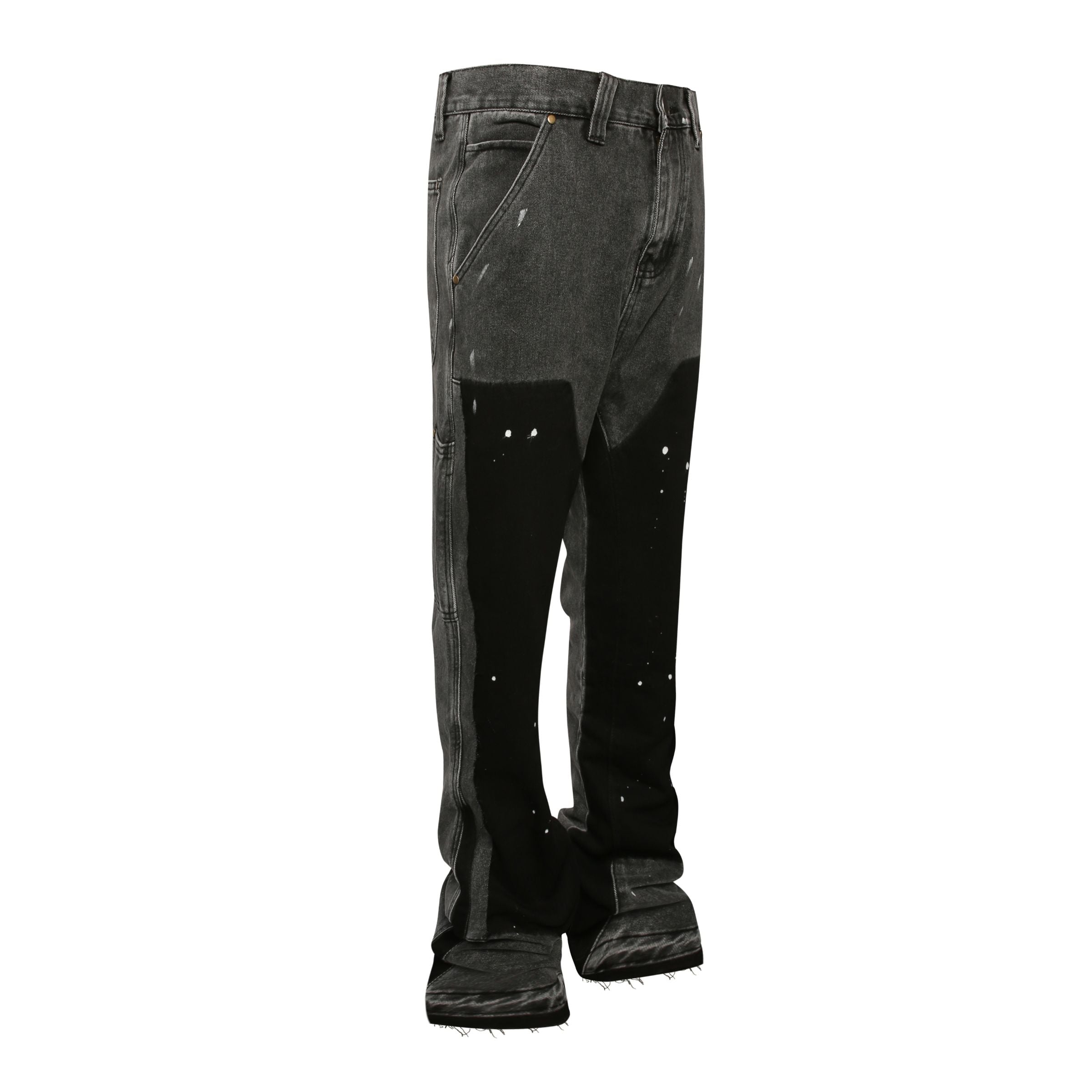 Flare Denim - Greywashed