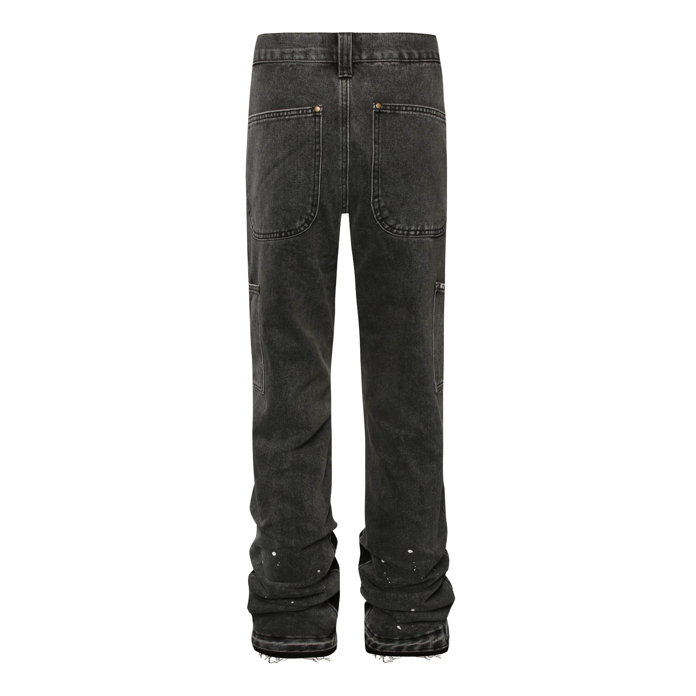 Flare Denim - Greywashed