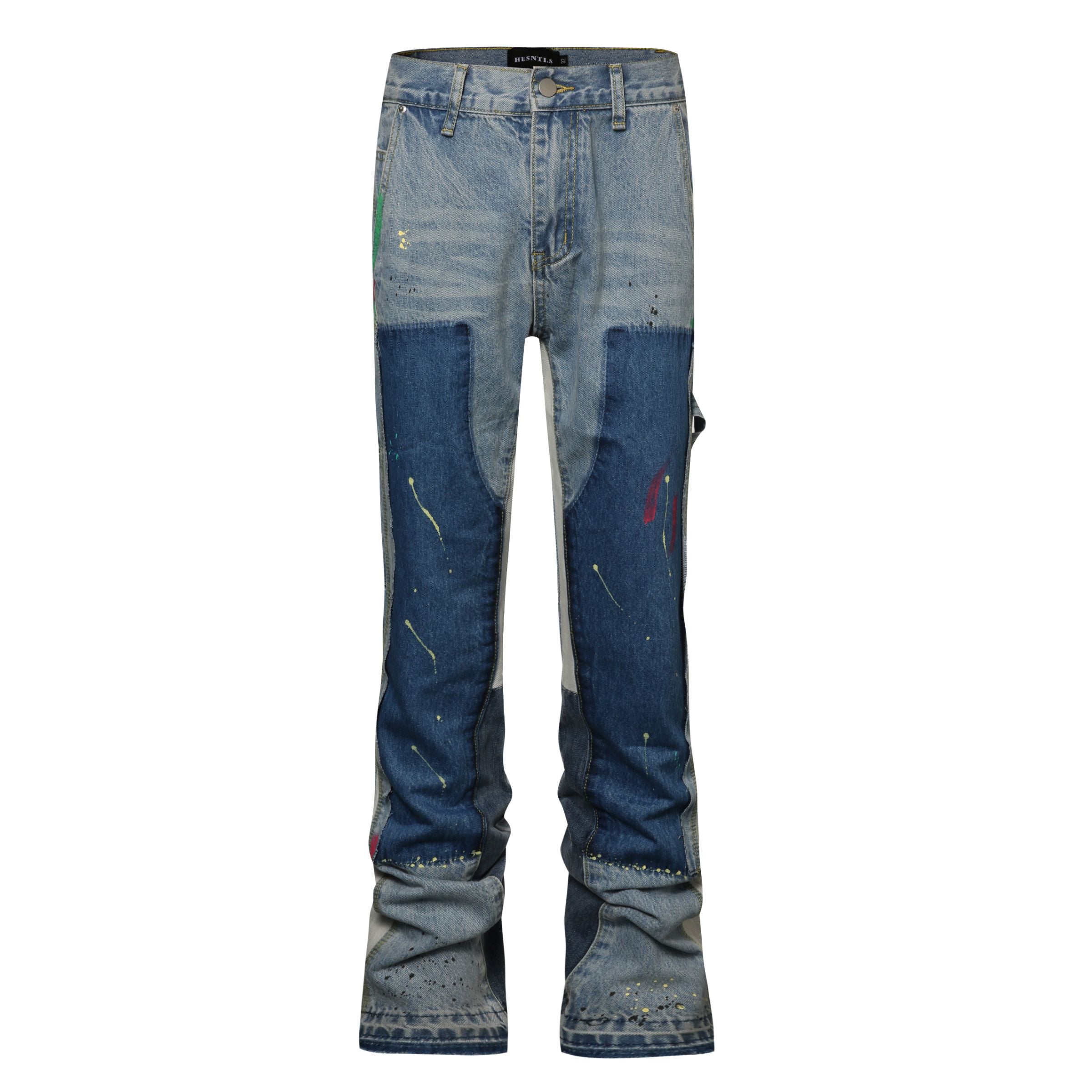 Flare Denim - Patch-work Light