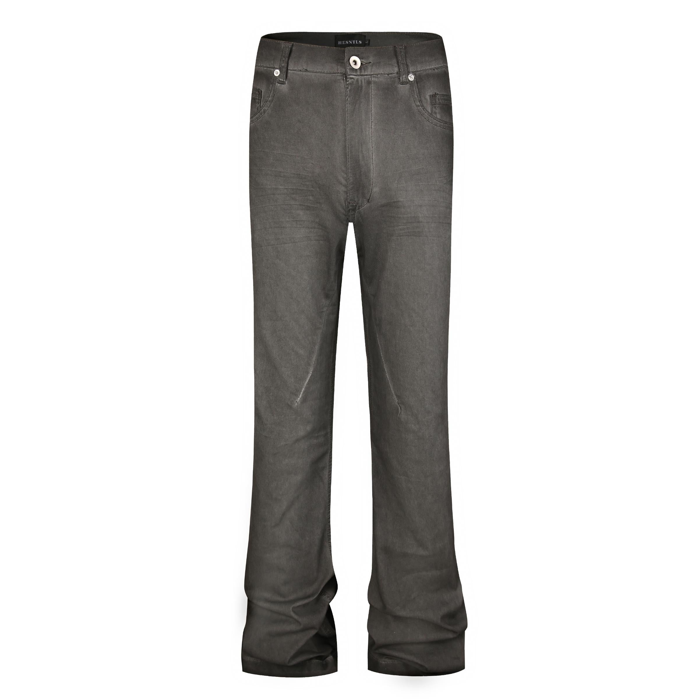 Flare Denim V2 - Washed Grey