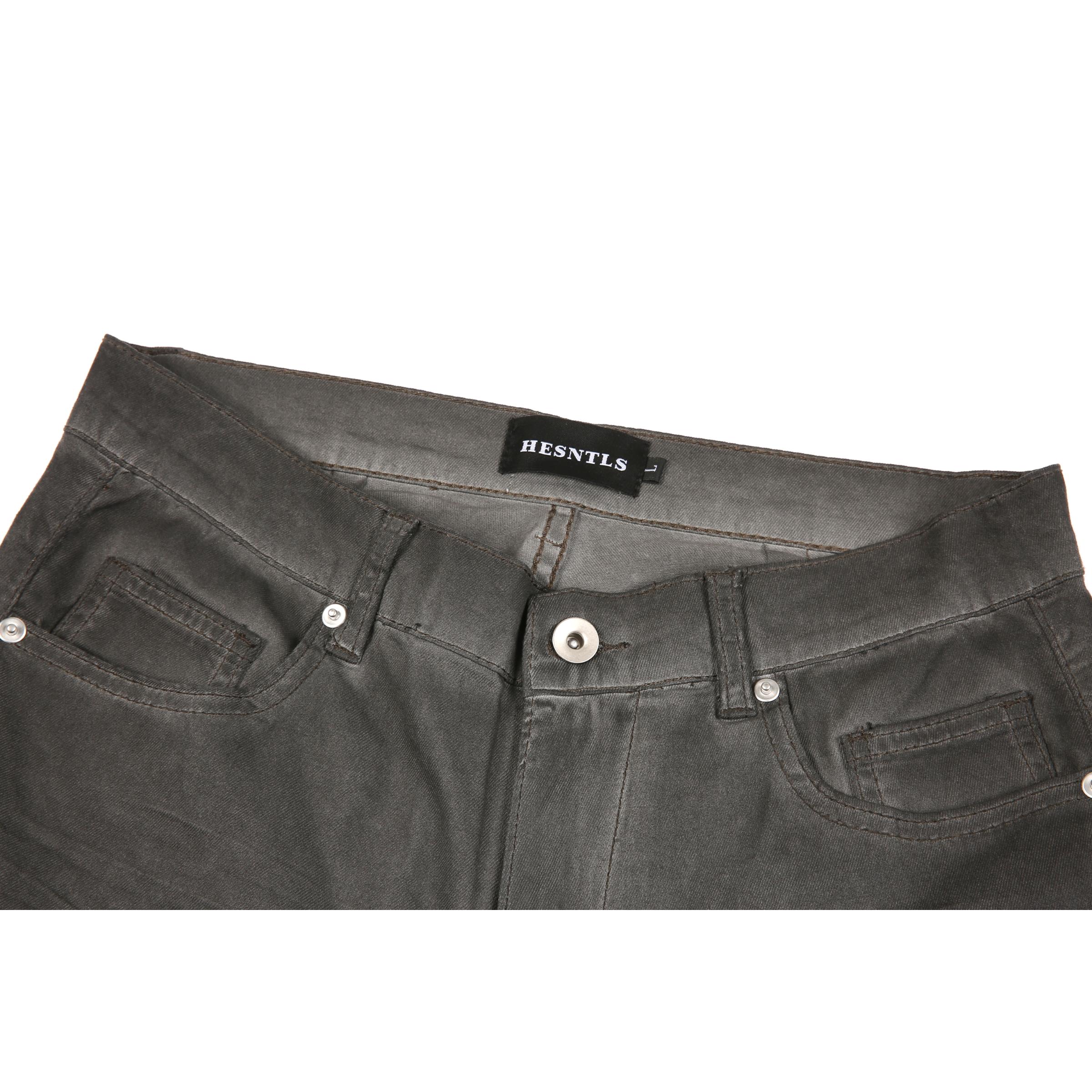 Flare Denim V2 - Washed Grey