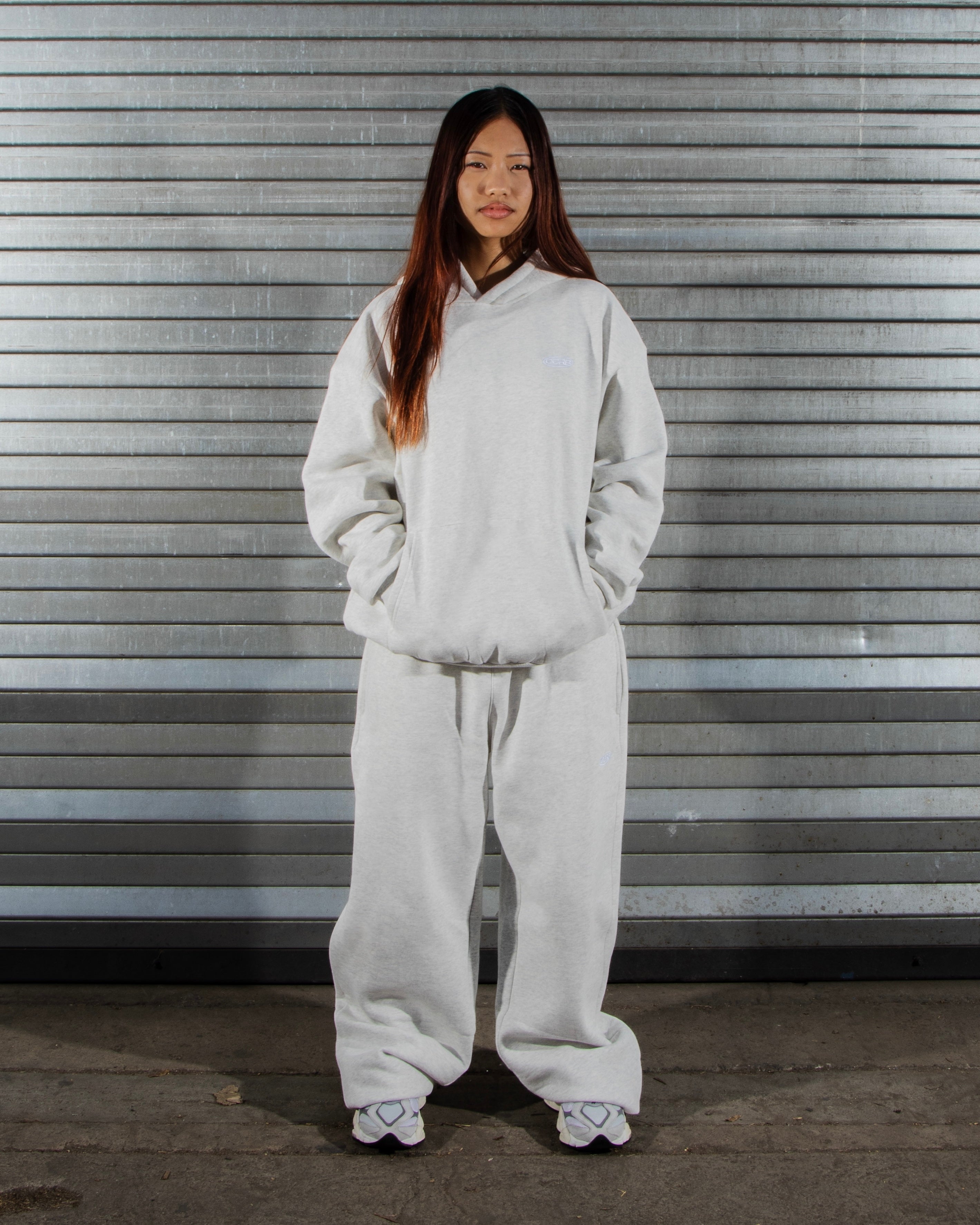 Light Grey Tracksuit Set