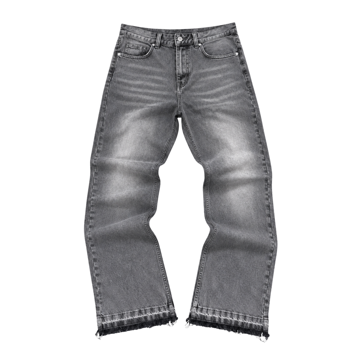 Faced Flared Jeans
