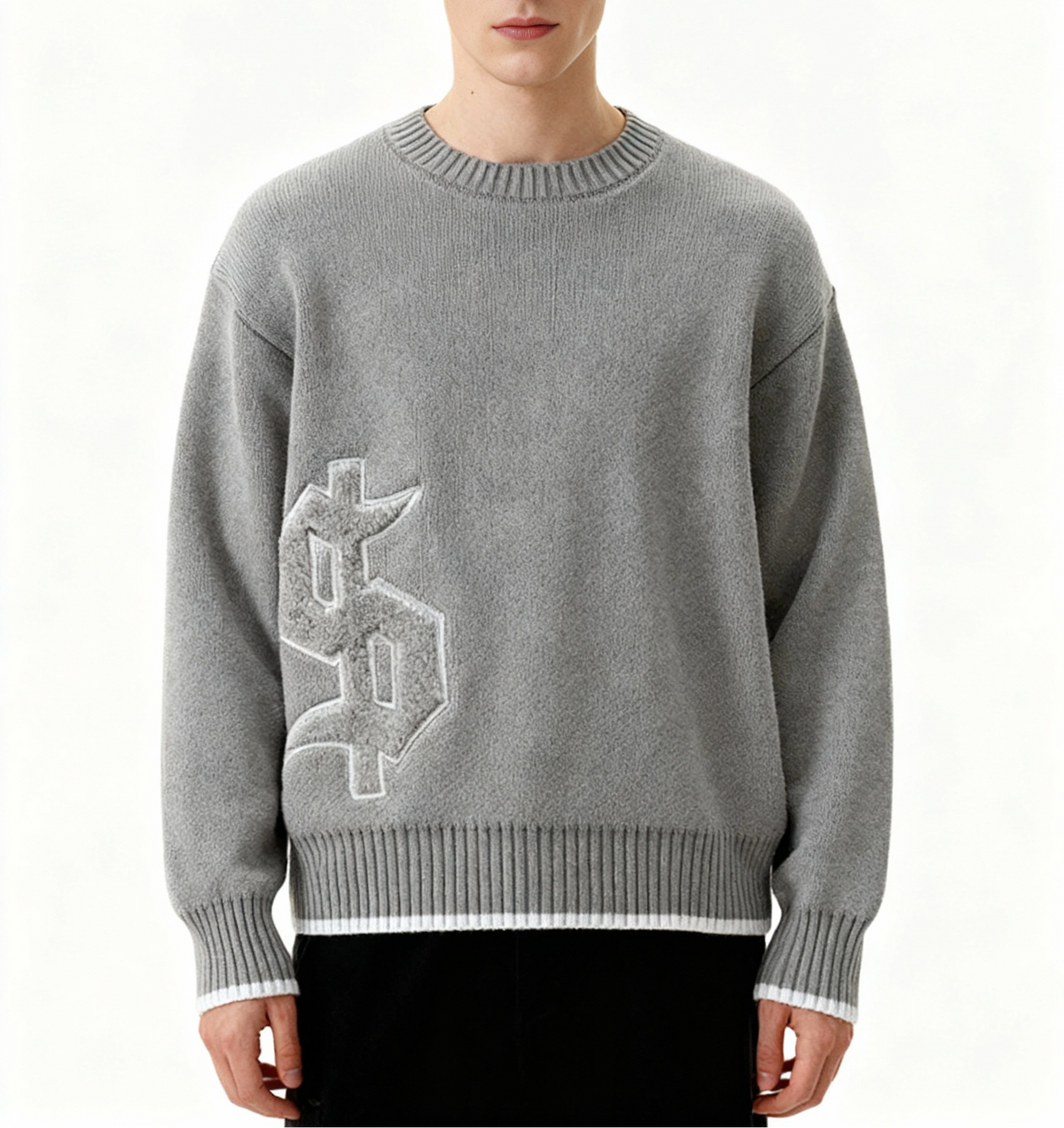 DOLLAR BLACK – KNIT SWEATER