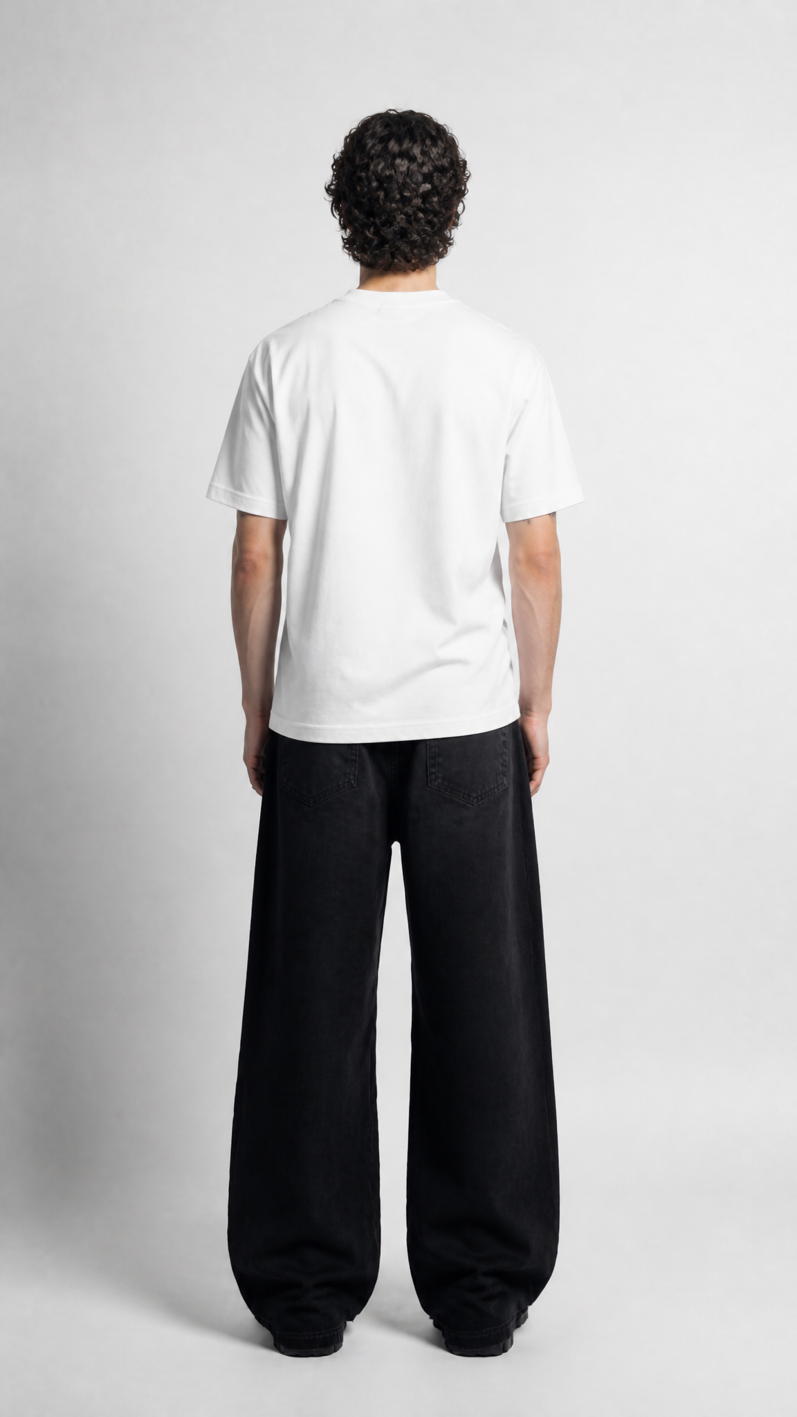 Script Cross Tee