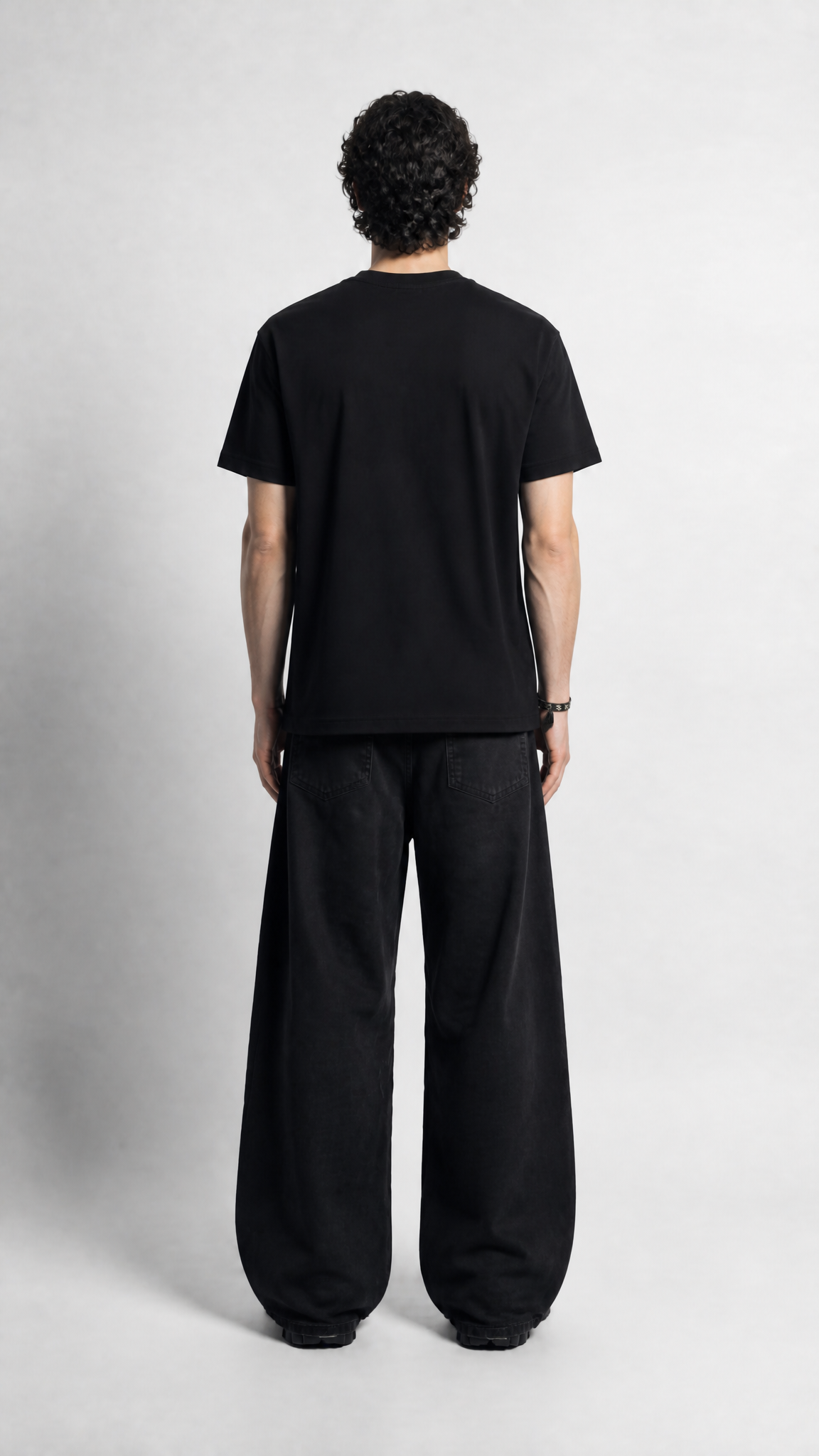 Script Cross Tee