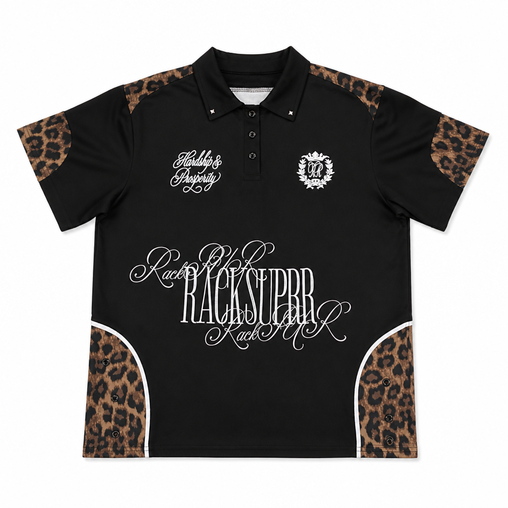Leopard Circuit Polo