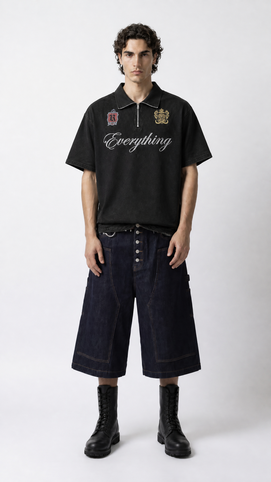 Crest Quarter Zip Polo