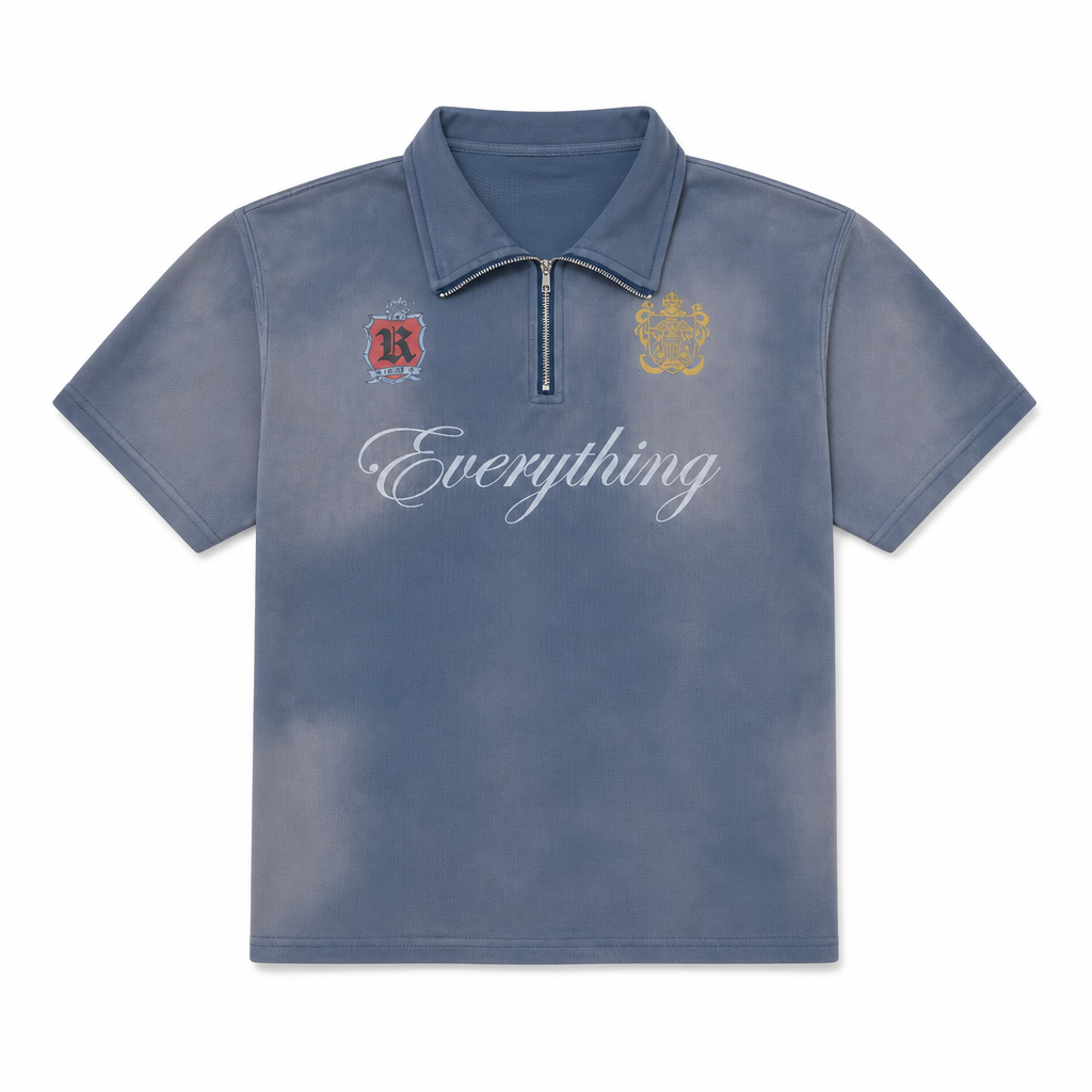 Crest Quarter Zip Polo