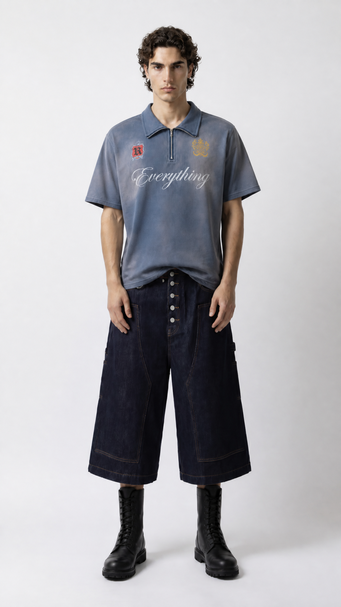 Crest Quarter Zip Polo
