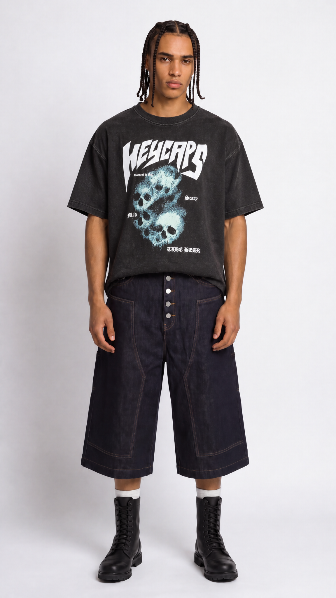 UNSEEN-Studios Hellcaps Skull Tee