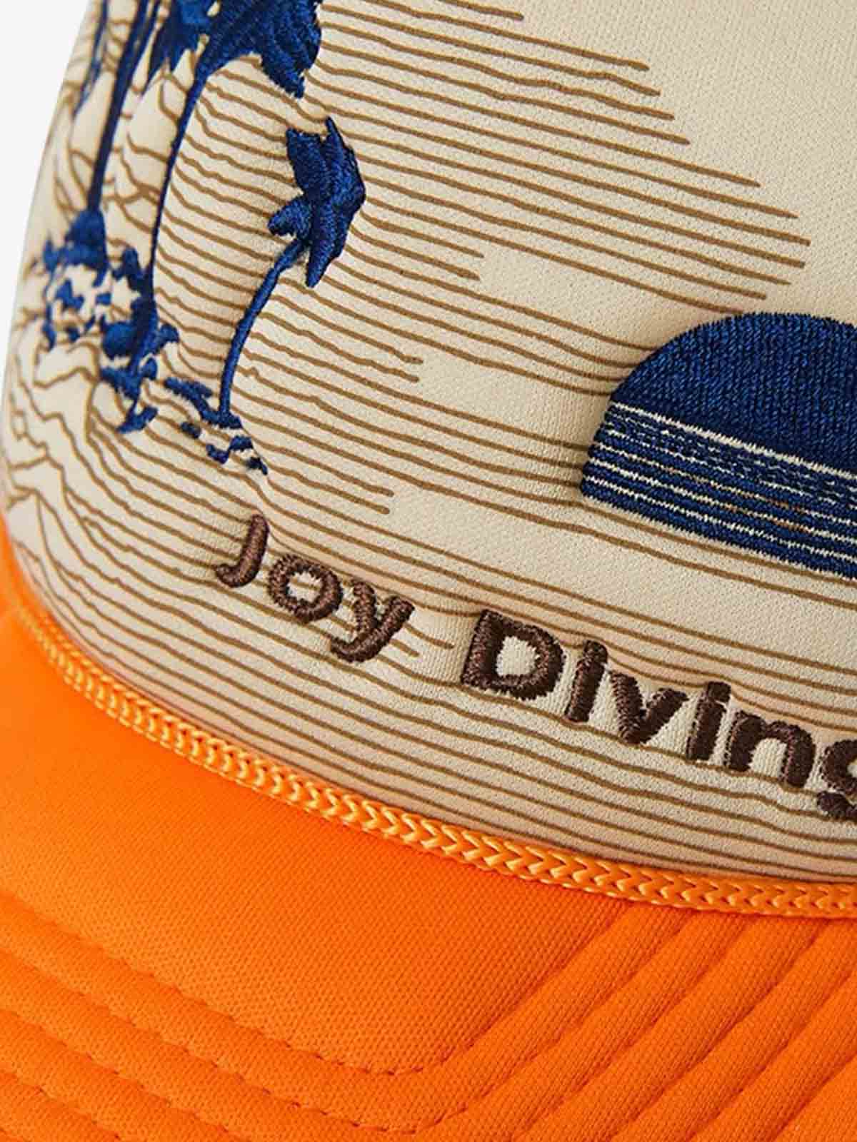 Palm Tree Mesh Trucker Hat