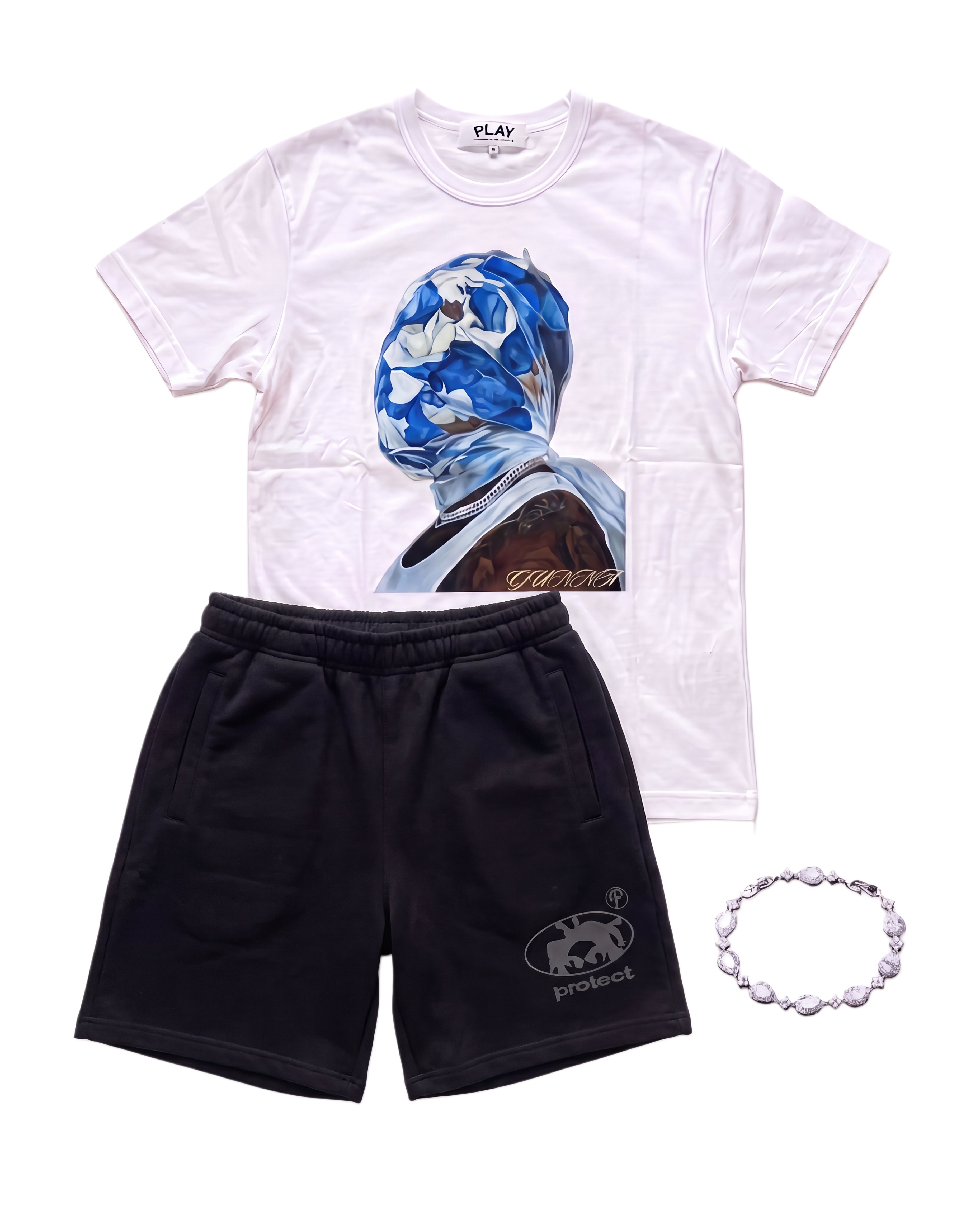 VIRAL OUTFIT - BLUE MUSE