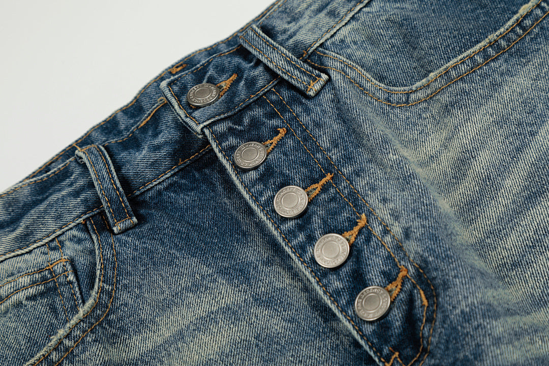 90's Relaxed Fit | Button Fly