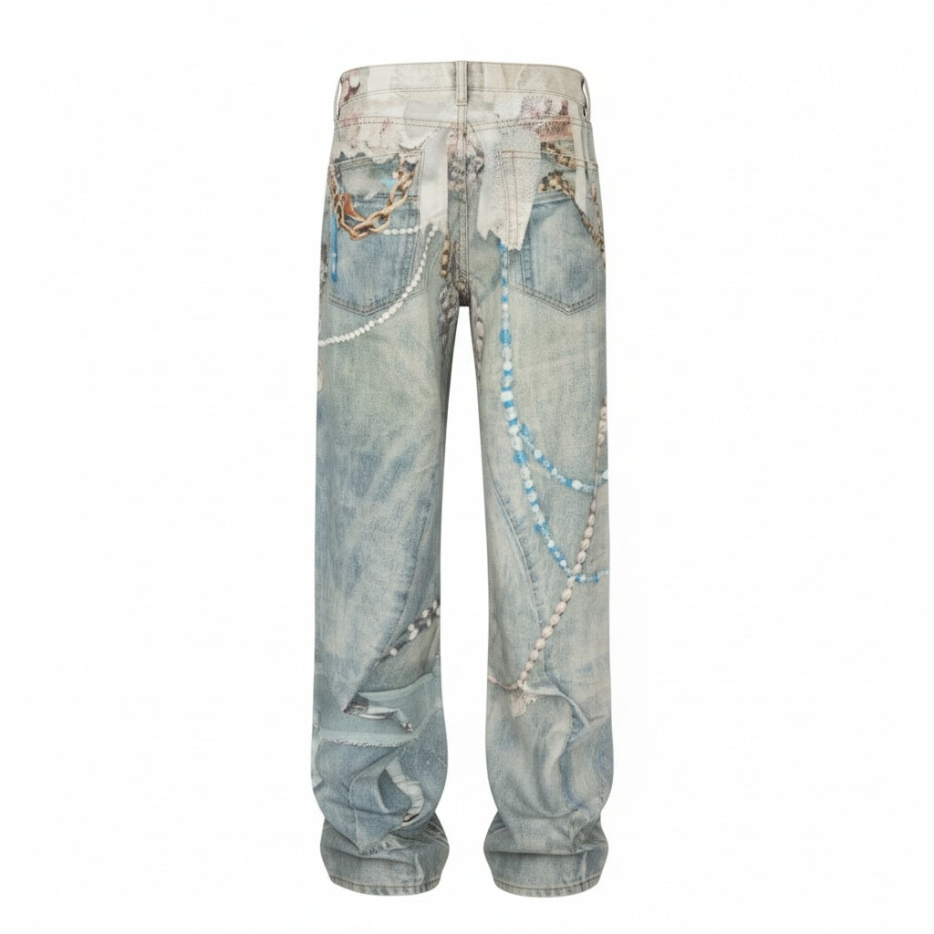 Straight Denim | Pearls