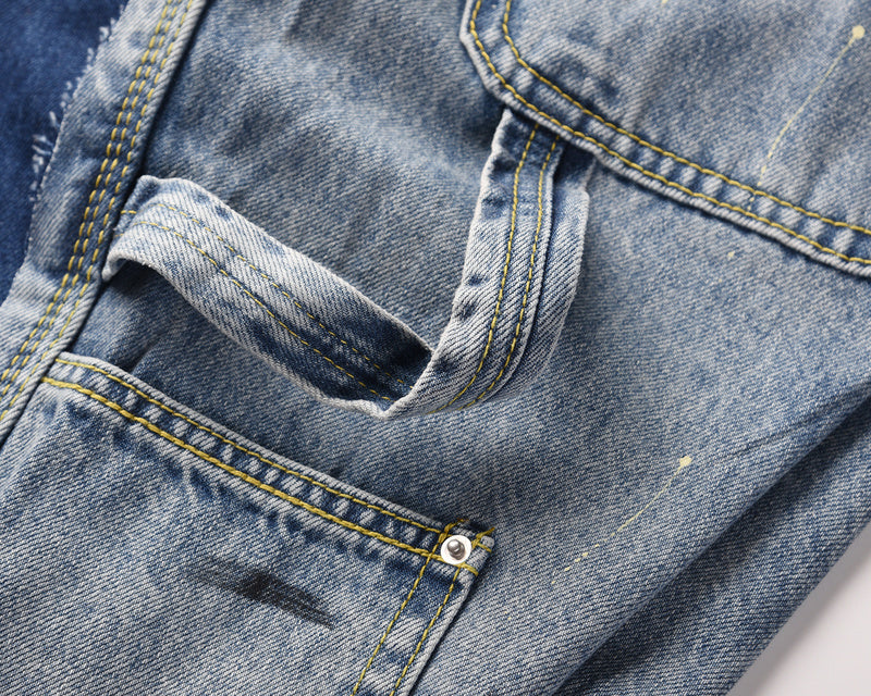 Flare Denim - Patch-work Light