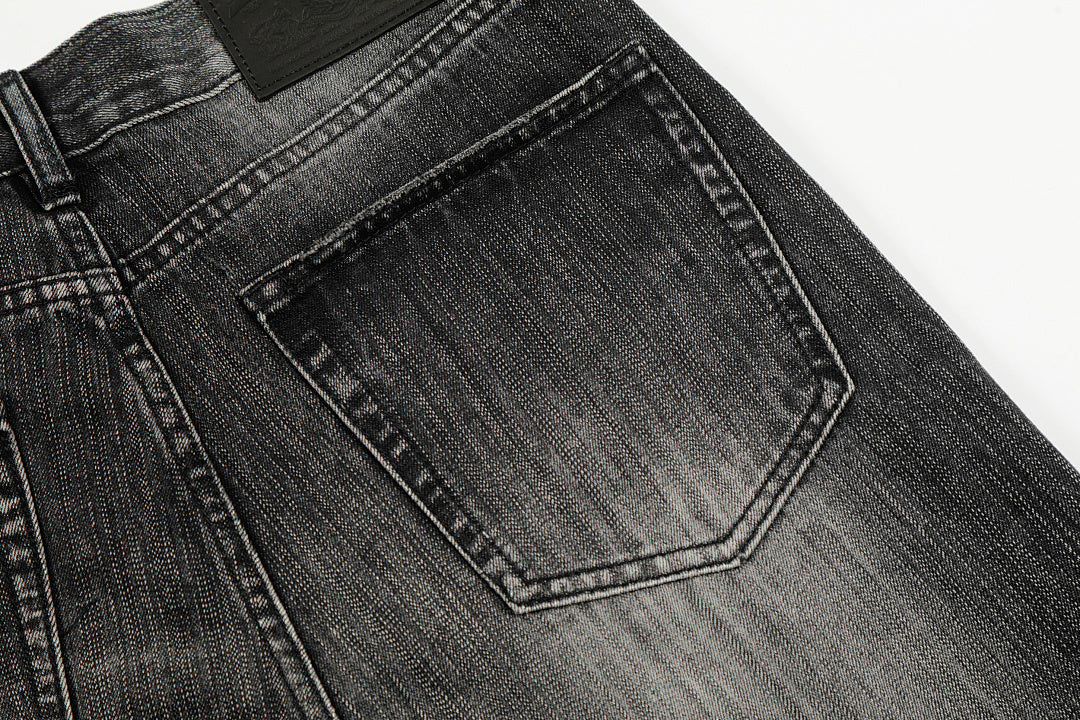 Straight Denim | Onyx Black