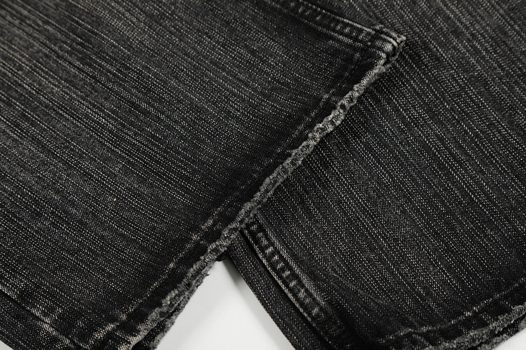 Straight Denim | Onyx Black