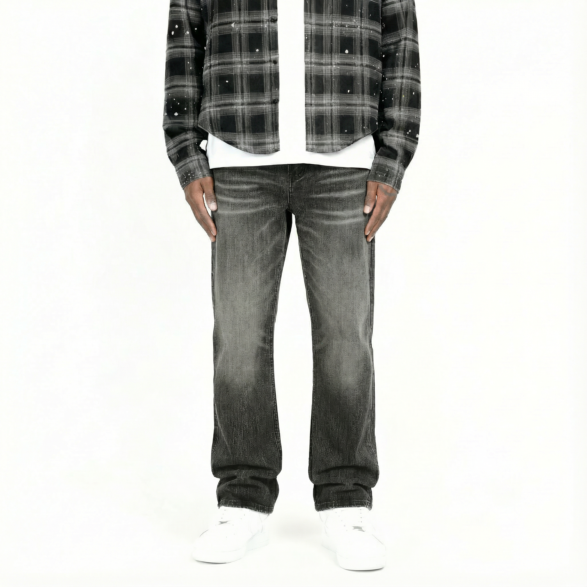 Straight Denim | Onyx Black