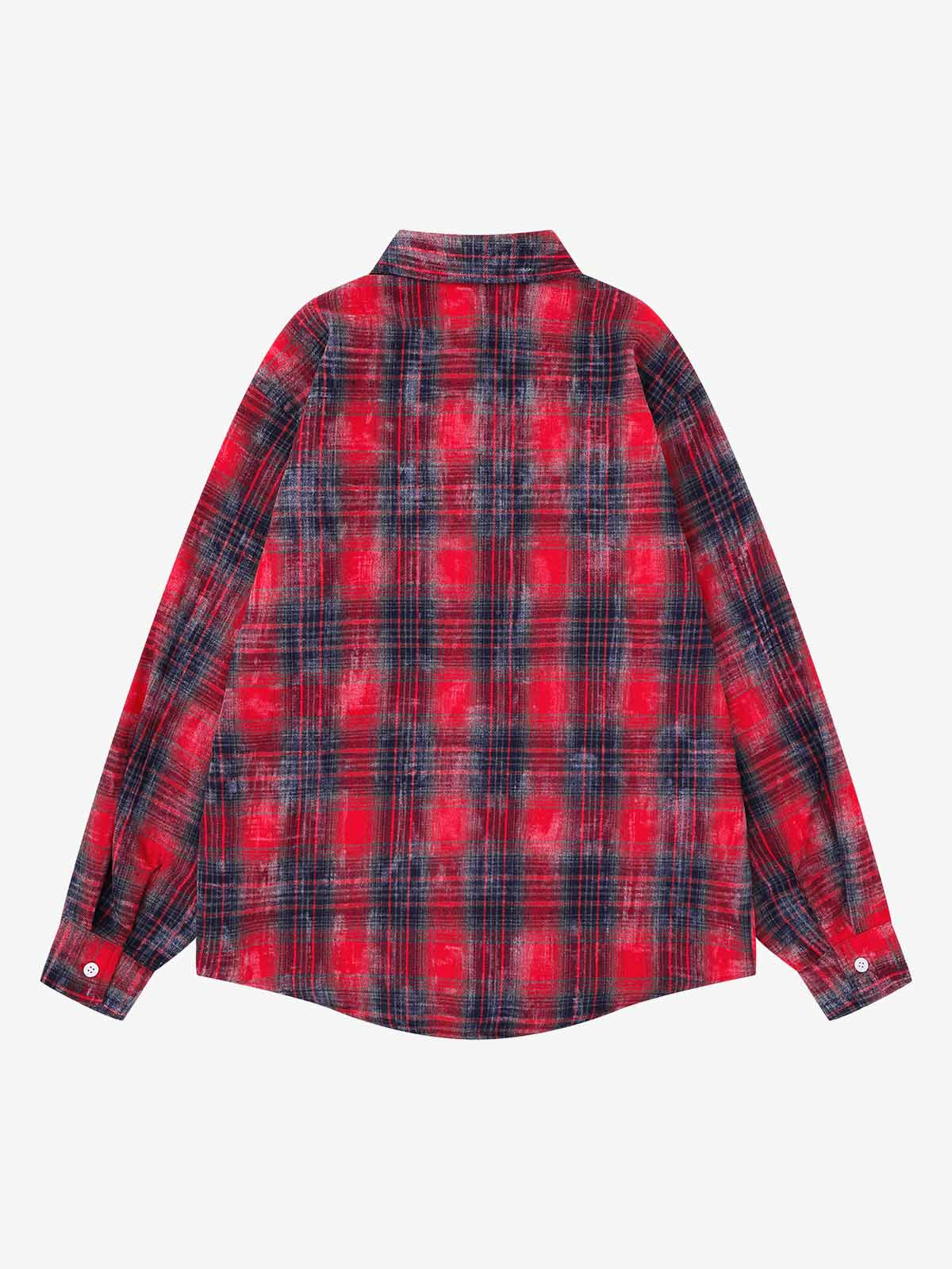 Plaid Star Floral Shirt