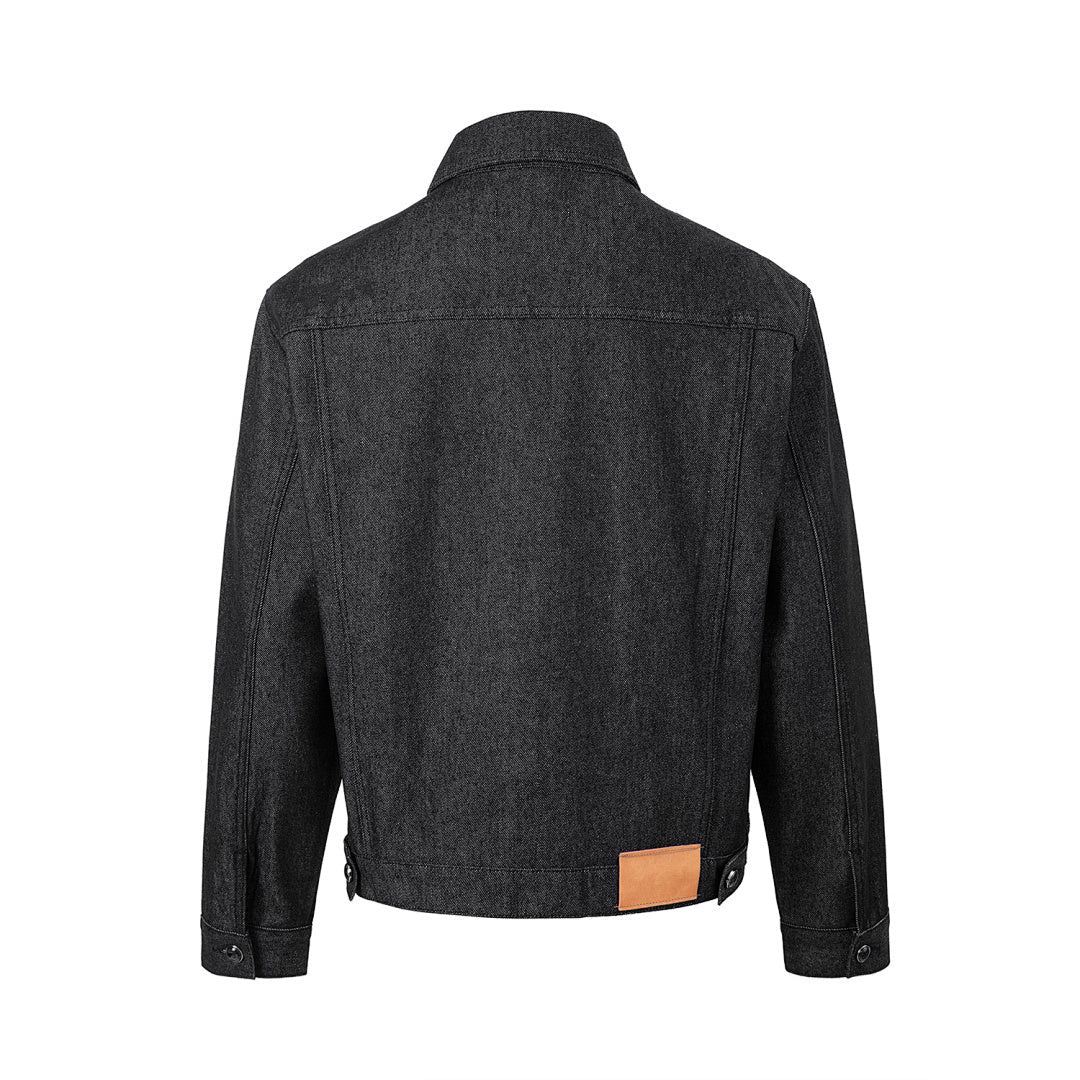 Classic Denim Jacket - Onyx Black